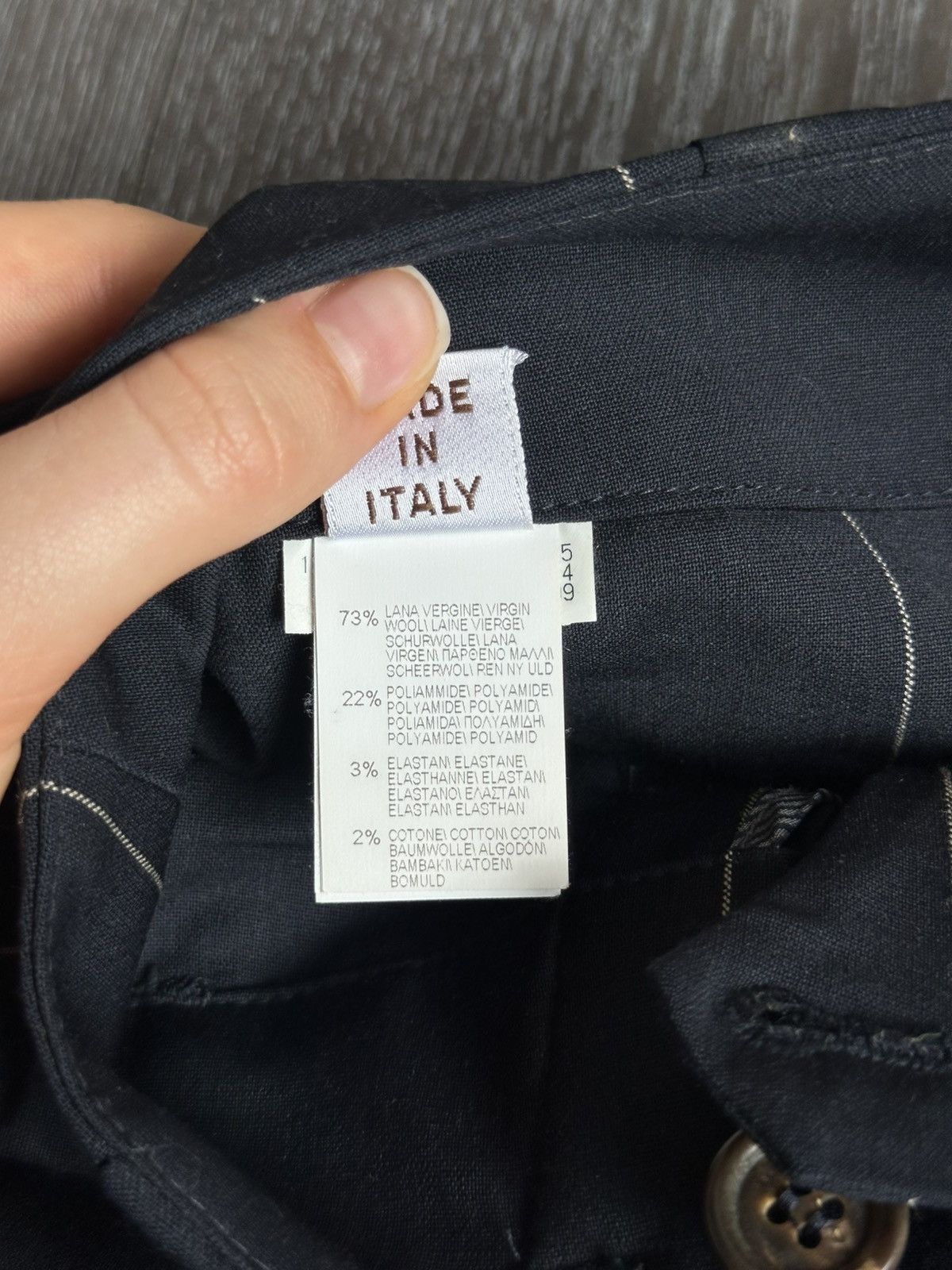 Brunello Cucinelli Classic Brunello Cucinelli Striped Trousers with Waistband Size 26" / US 2 / IT 38 - 9 Thumbnail