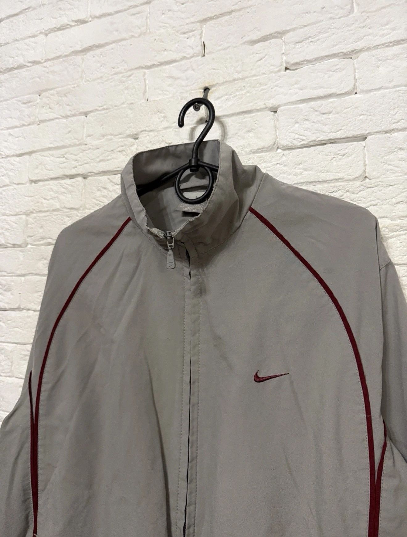 Nike Nike Vintage Nylon Track Jacket Sz M Size US M / EU 48-50 / 2 - 2 Thumbnail