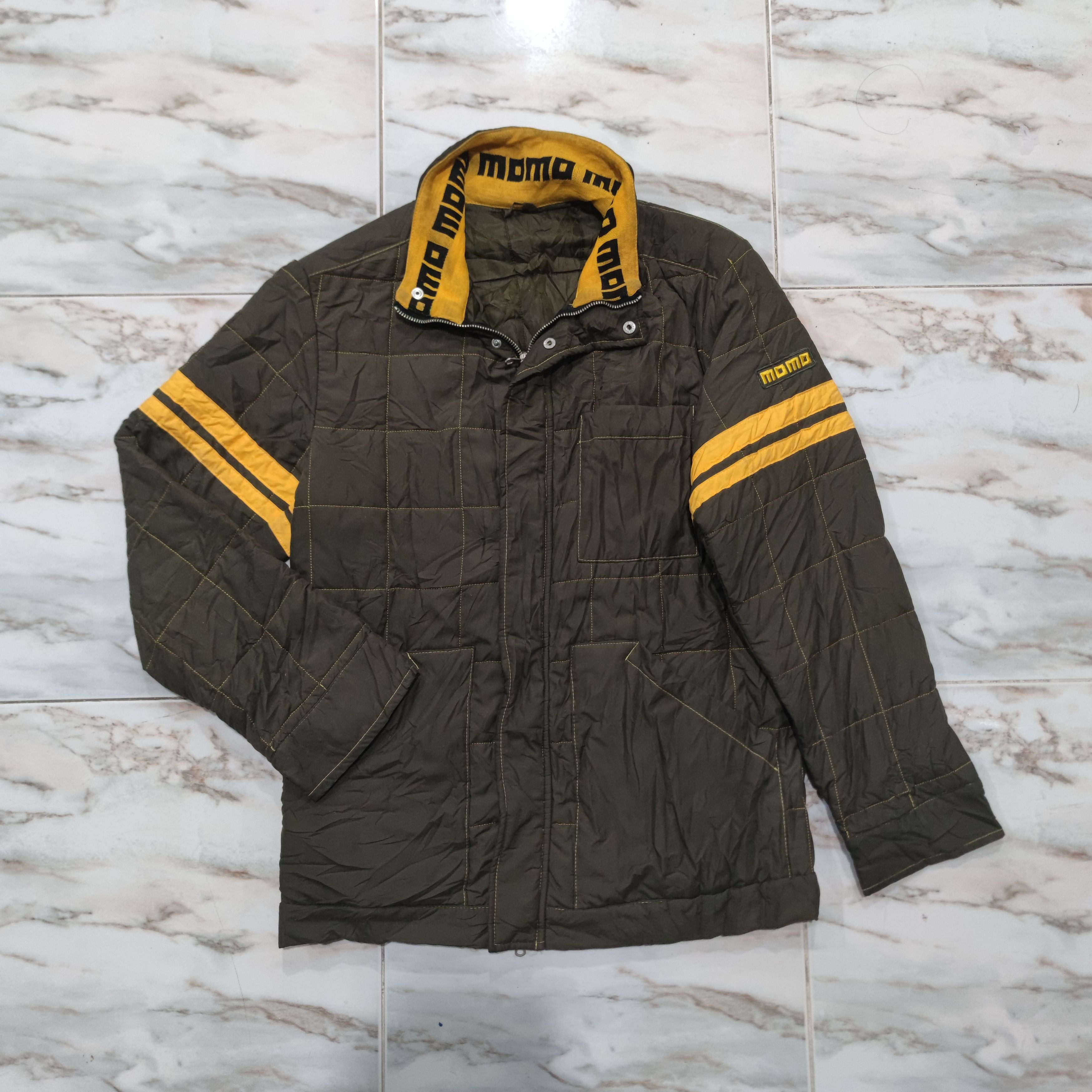 Vintage VINTAGE MOMO DESIGN RACING JACKET MADE IN ITALY Size US M / EU 48-50 / 2 - 1 Thumbnail