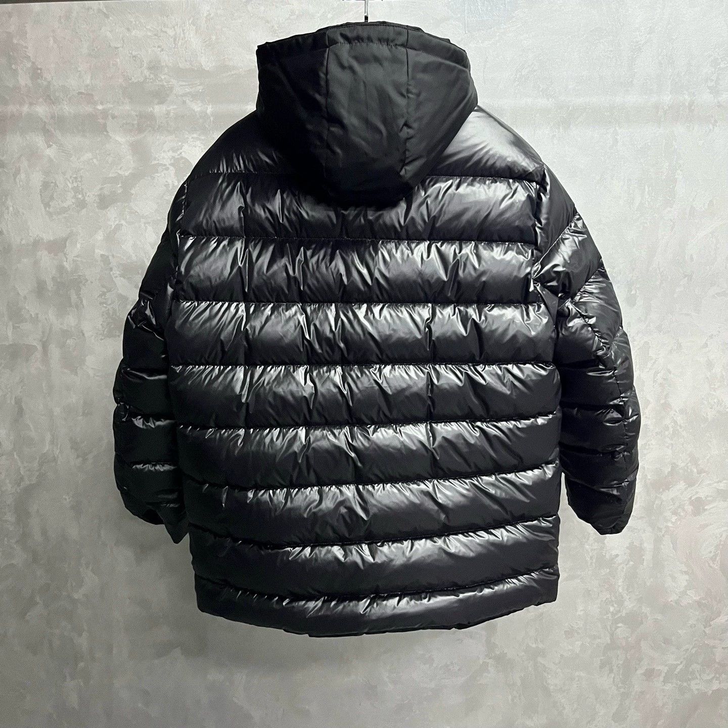 Prada black double-sided hooded jacket by prada Size US L / EU 52-54 / 3 - 7 Thumbnail