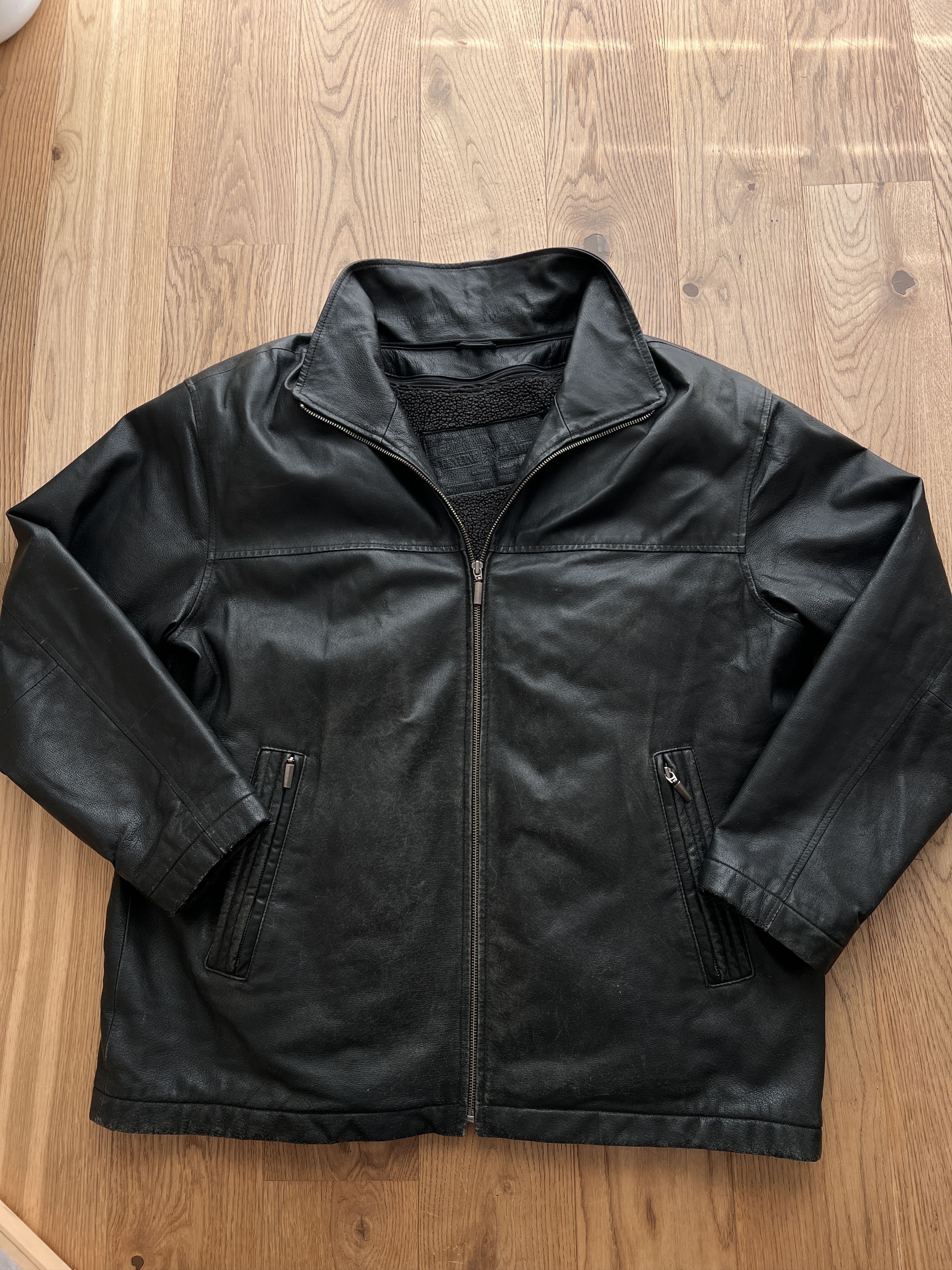Hysteric Glamour 90s real leather jacket coat boxy fit y2k avant garde opium Size US XL / EU 56 / 4 - 4 Thumbnail
