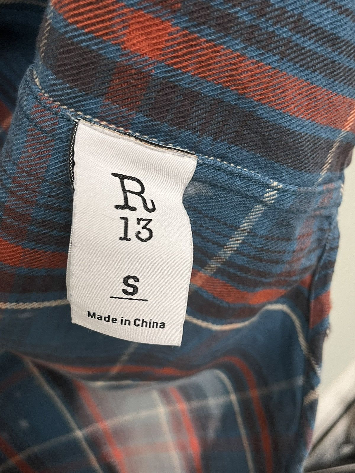 R13 Bleached oversized cowboy shirt. Small Size S / US 4 / IT 40 - 15 Thumbnail