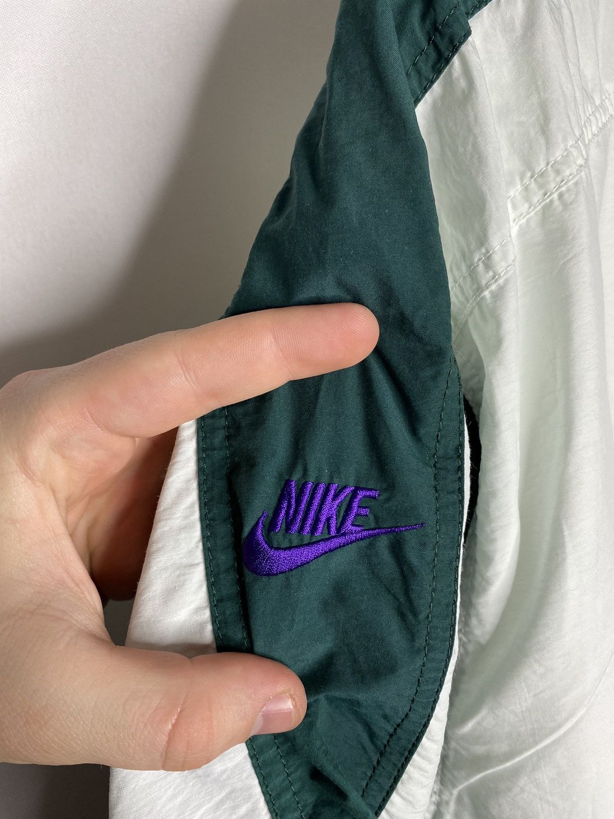 Vintage Rare Vintage 80s Nike Supreme Court Jacket Y2K Hype Size US XL / EU 56 / 4 - 4 Thumbnail