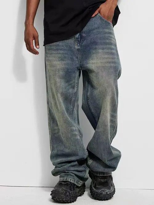 Japanese Brand Masuda x Miho High Street Washed Loose Vintage Casual Jeans Size US 32 / EU 48 - 6 Thumbnail