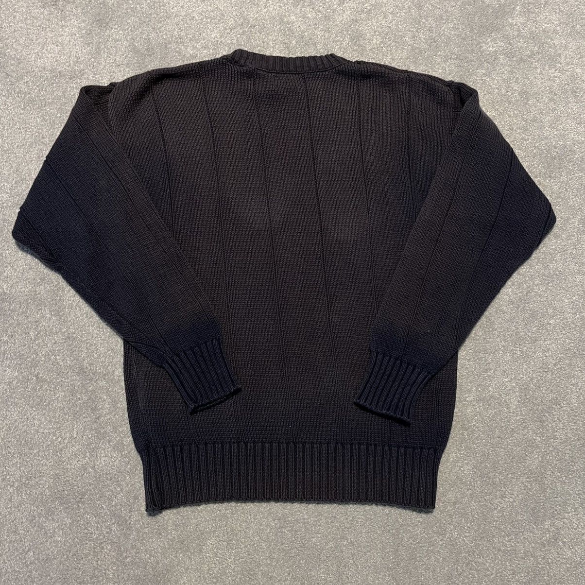 Lacoste Vintage 90s Izod Lacoste Faded Navy Small Basic Logo Sweater Size US L / EU 52-54 / 3 - 2 Thumbnail