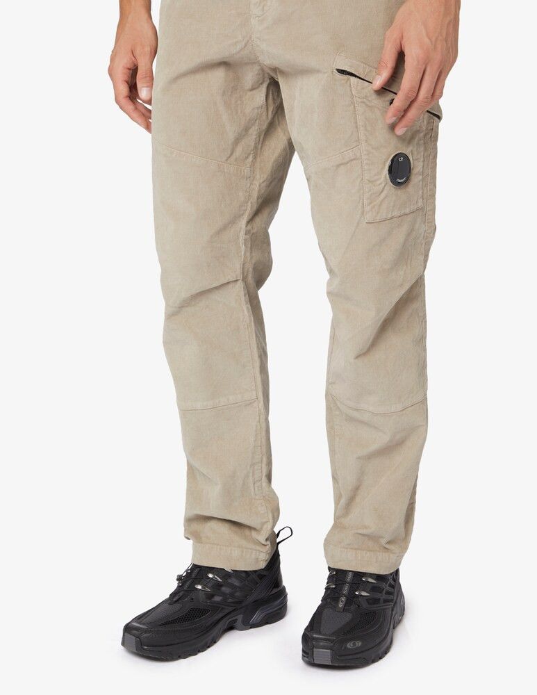 C.P. Company o1y1224 Logo Cargo Pant in Beige Size US 34 / EU 50 - 4 Thumbnail