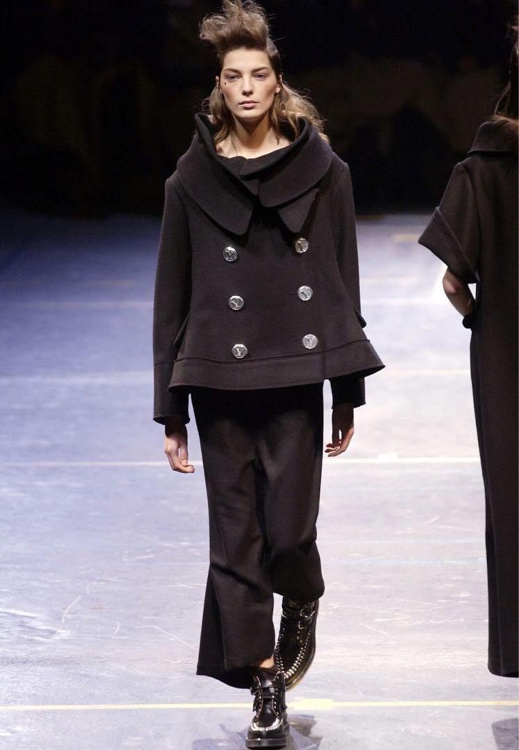 Yohji Yamamoto Yohji Yamamoto 2004AW Wool double-breasted jacket Size M / US 6-8 / IT 42-44 - 4 Thumbnail