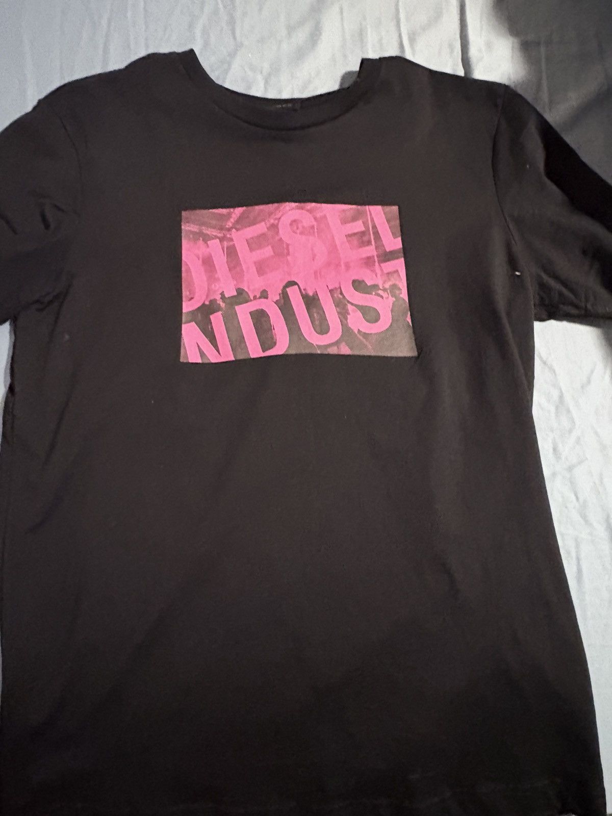 Diesel Pink and black diesel tee Size M / US 6-8 / IT 42-44 - 1 Thumbnail