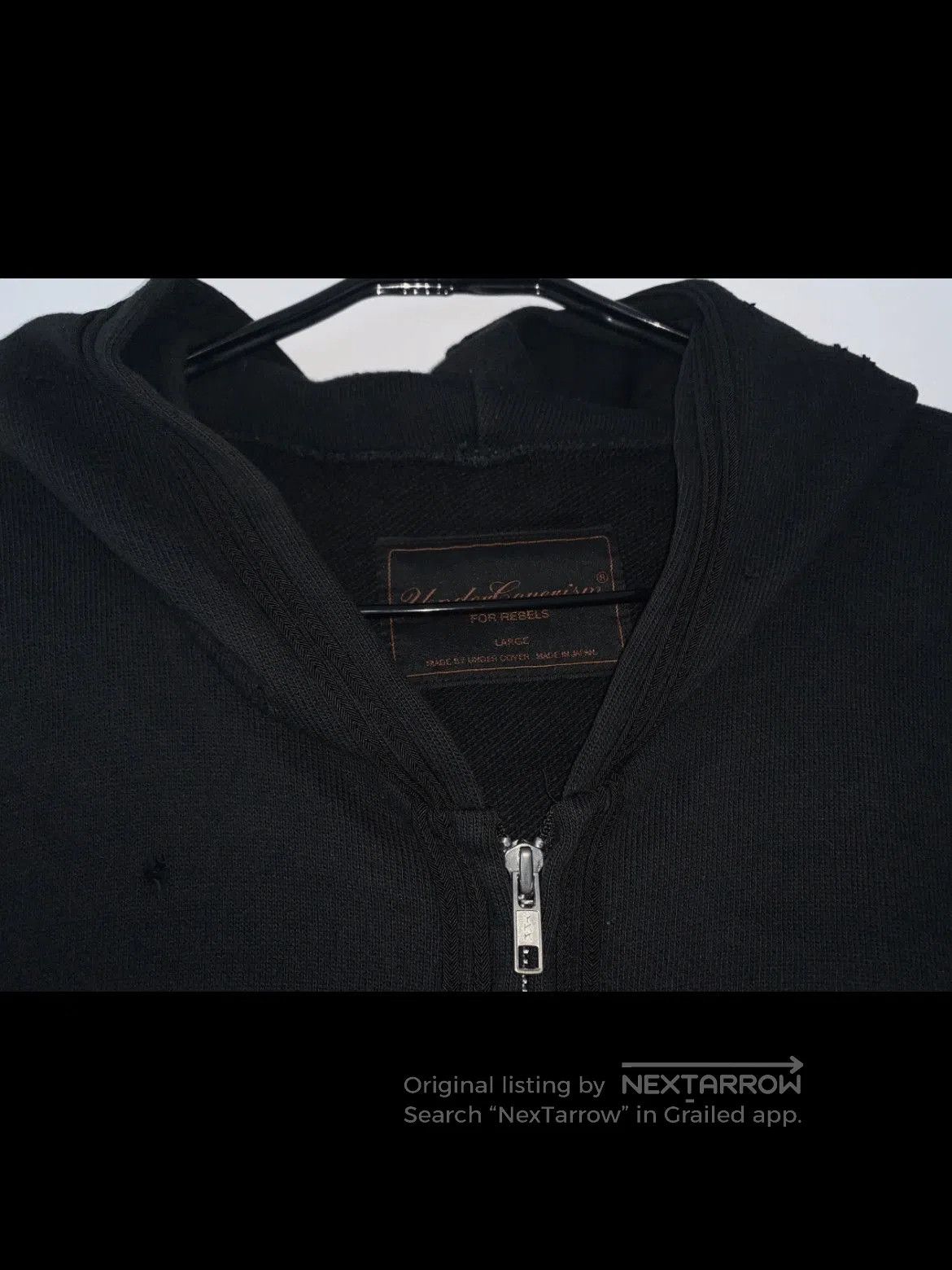 Undercover Undercover 05SS But Beautiful Distressed Zip-up Hoodie. Size US L / EU 52-54 / 3 - 3 Thumbnail