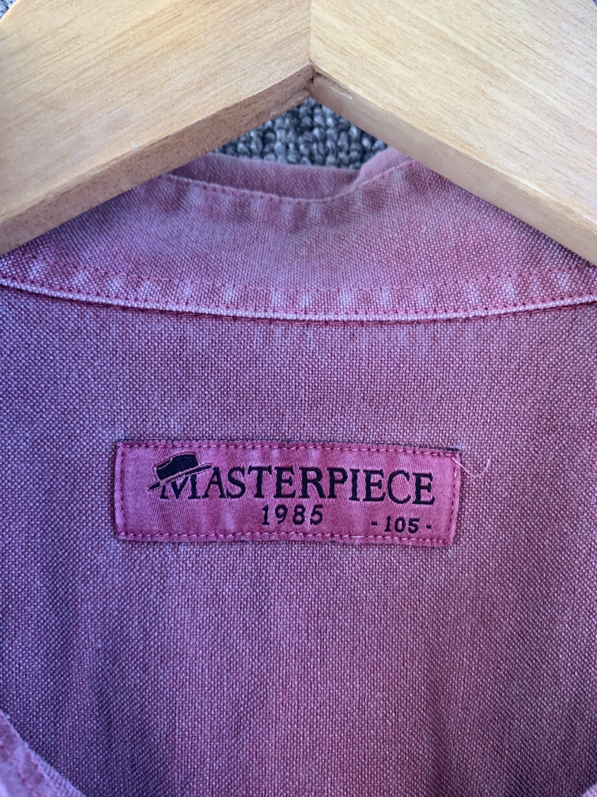 MasterPiece Master-Piece Soft Pink Vintage Japanese Buttons Shirt Size US L / EU 52-54 / 3 - 3 Thumbnail