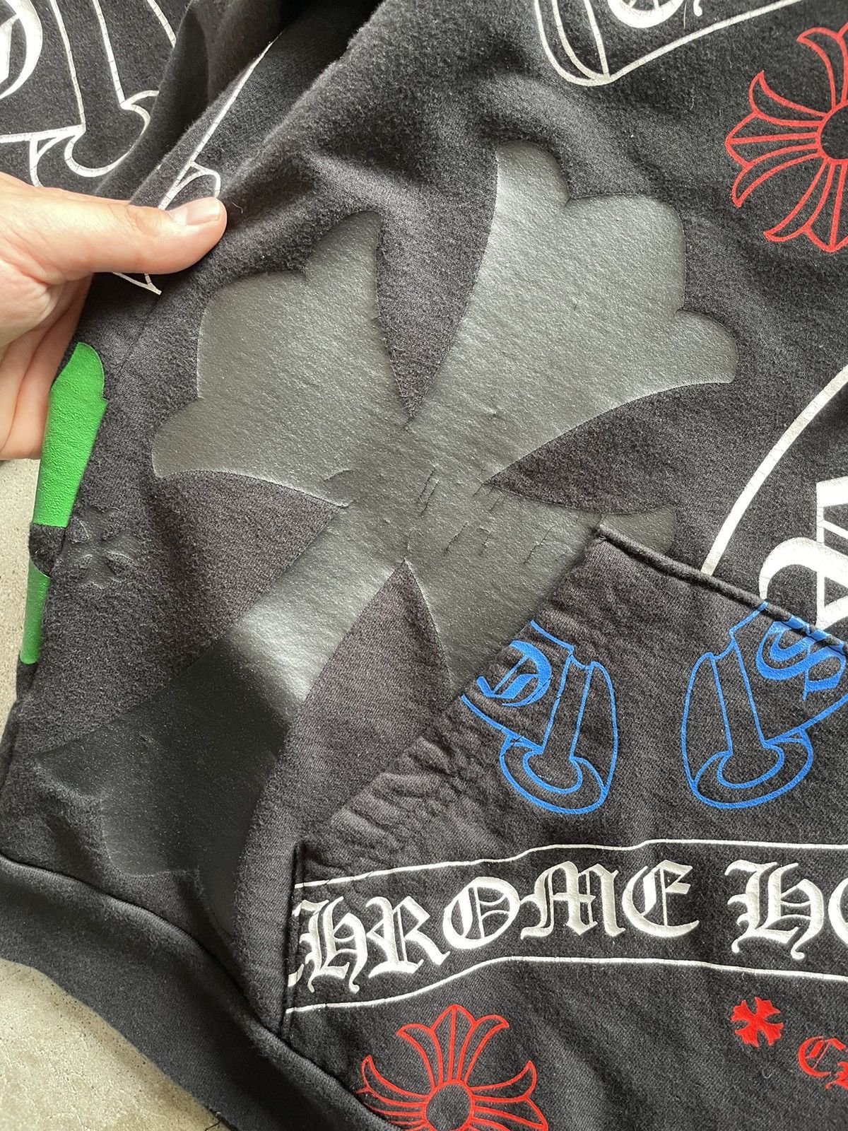 Chrome Hearts Chrome Hearts Stencil Hoodie Size US L / EU 52-54 / 3 - 7 Thumbnail
