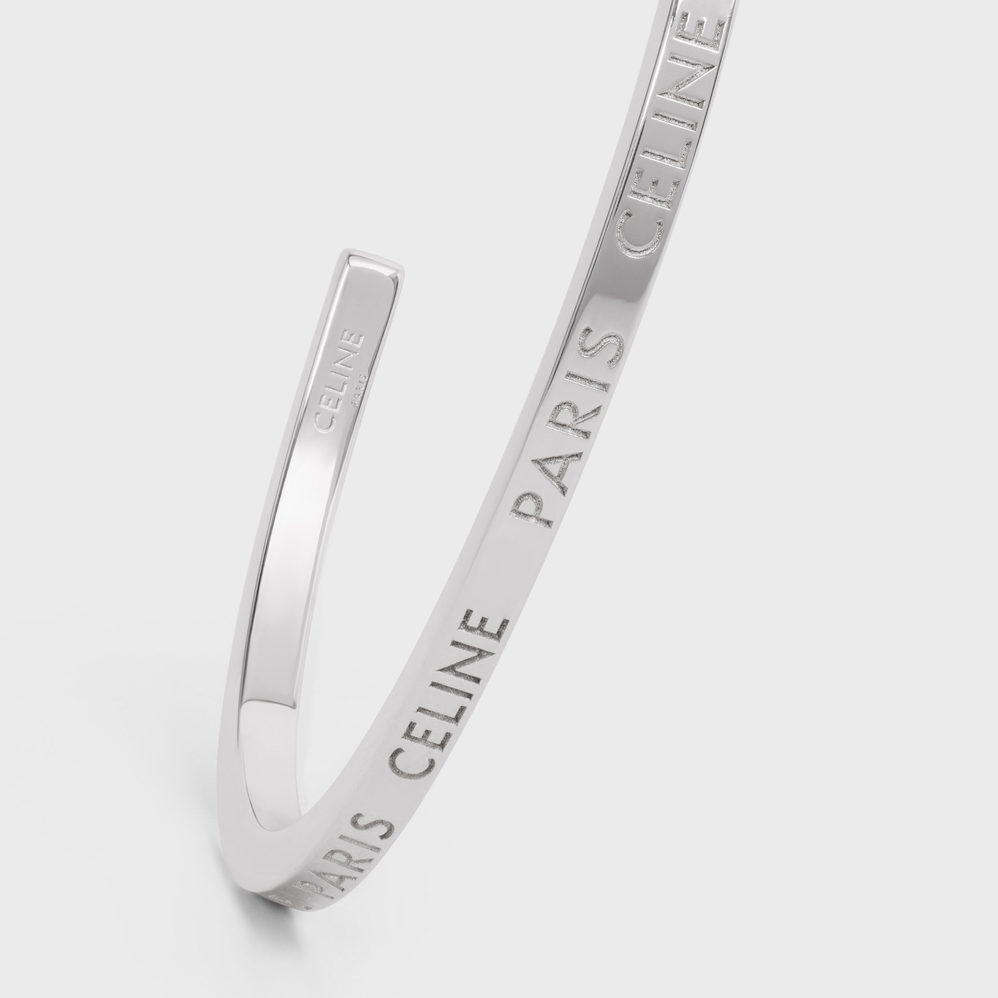 Celine o1bcso1str0725 Size : OS / 460FK6 Bracelet in Silver Size ONE SIZE - 4 Thumbnail