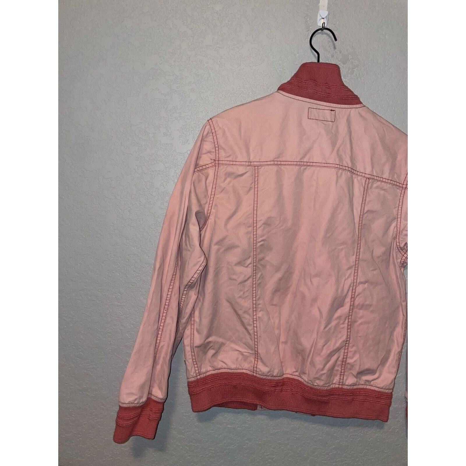 Izod Izod Luxury Sport Jacket Light Faded Red Pink Jacket S Small Size US S / EU 44-46 / 1 - 10 Thumbnail