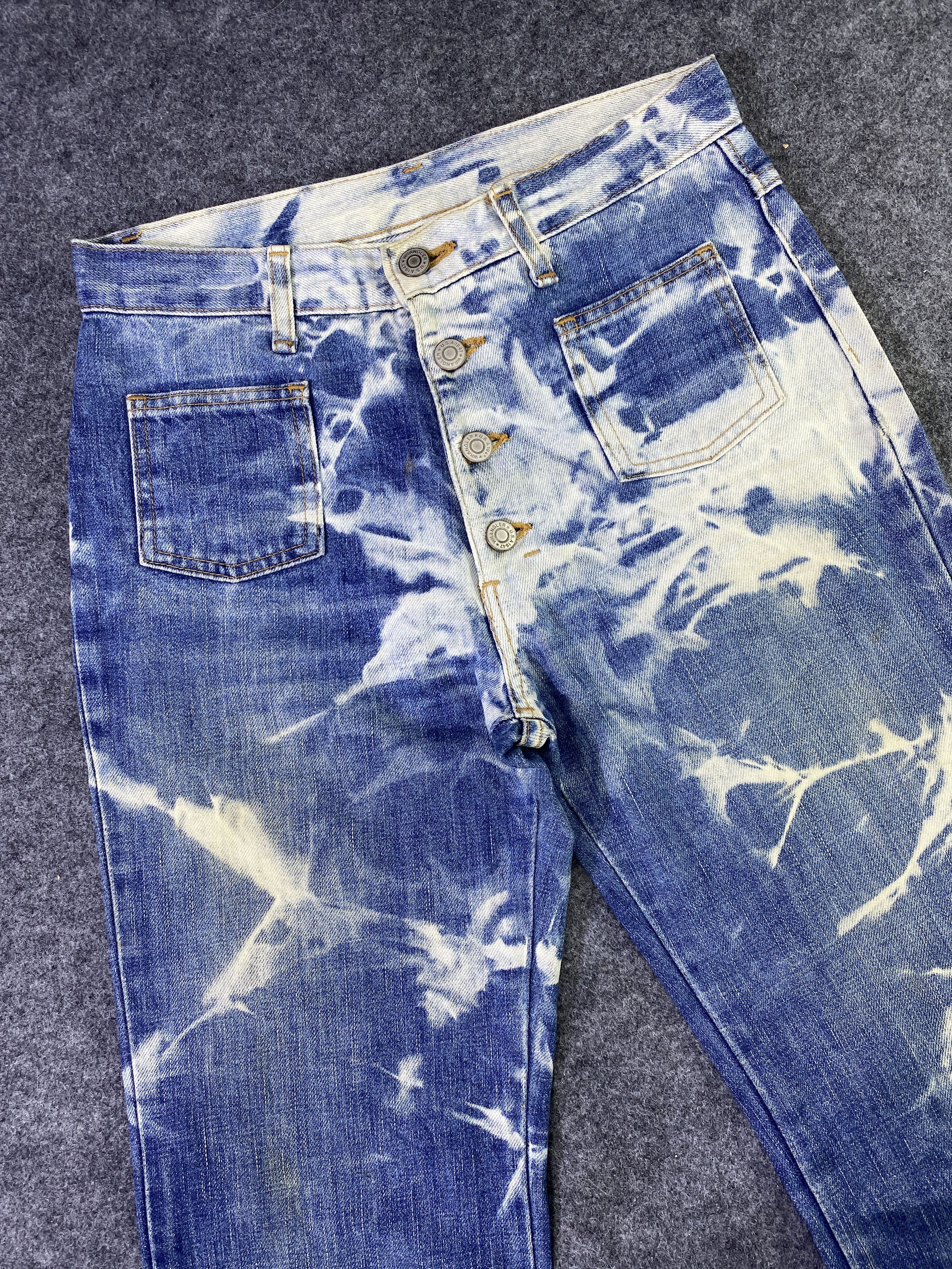 Wrangler Vintage wrangler Flare Lightning Blue Jeans - J953 Size US 28 / EU 44 - 5 Thumbnail
