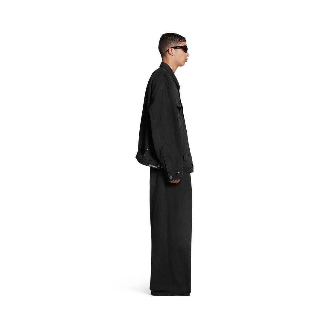 Balenciaga oc11z0225 Deconstructed Jacket in Black Size US S / EU 44-46 / 1 - 6 Thumbnail