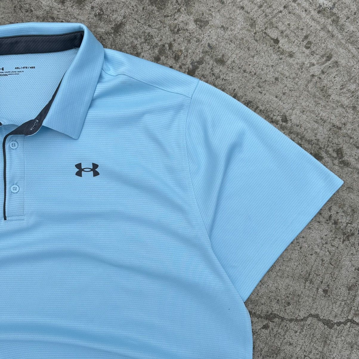 Under Armour Vintage Under Armour Polo Size 4XL Sport-wear Y2K 00s USA Size US XXL / EU 58 / 5 - 4 Thumbnail