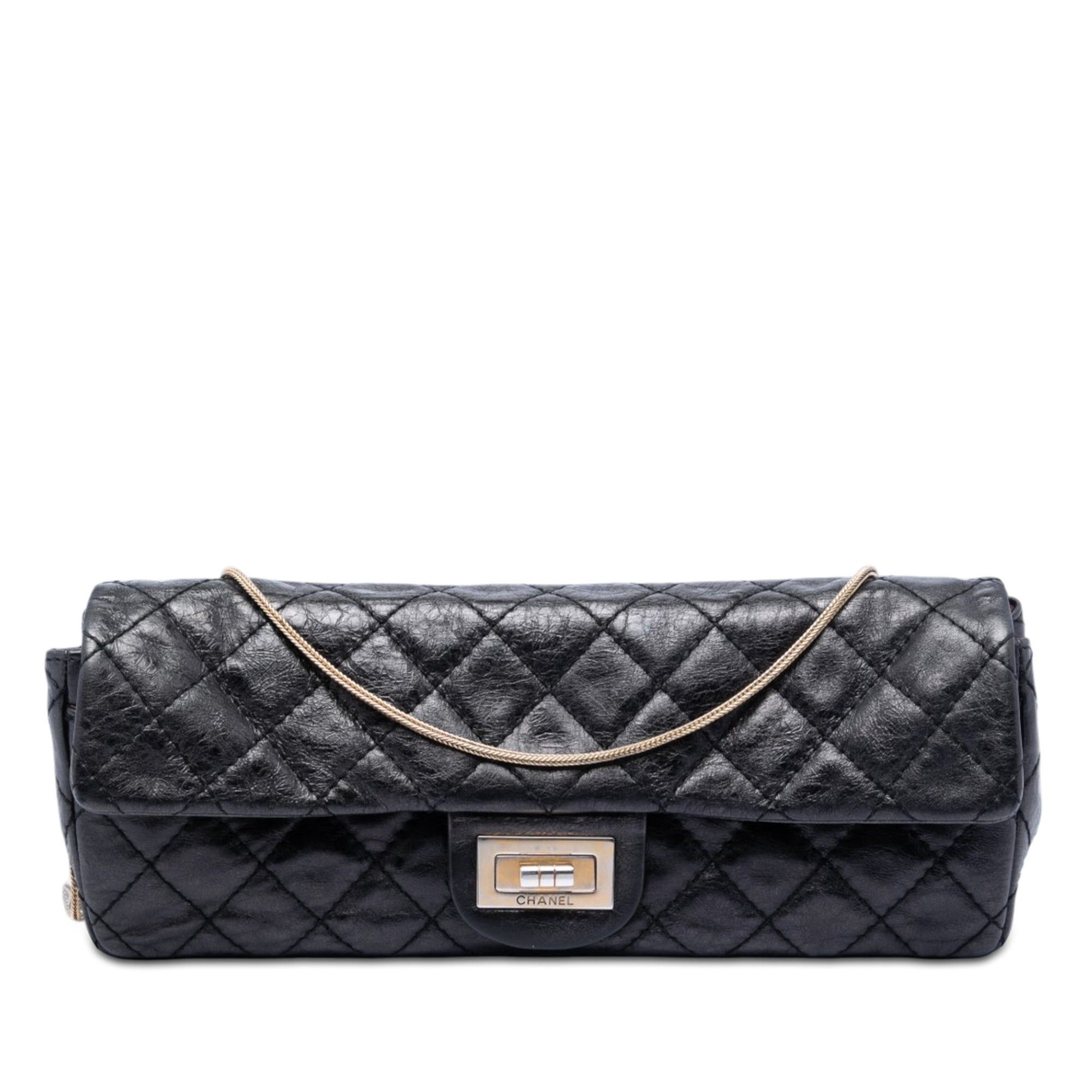 Chanel Quilted Glazed Calfskin Reissue 2.55 East West Flap Size ONE SIZE - 1 Thumbnail