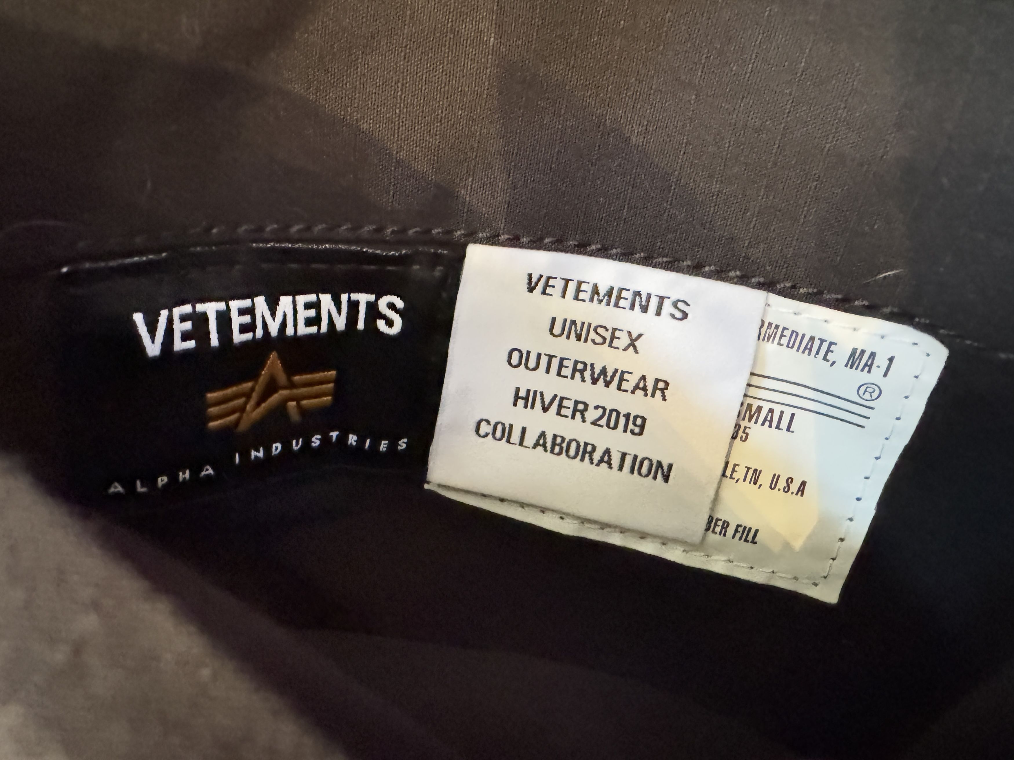 Alpha Industries × Vetements Vetements Alpha The Bulldog Spirit MA-1 Bomber Size XS Size US M / EU 48-50 / 2 - 4 Thumbnail