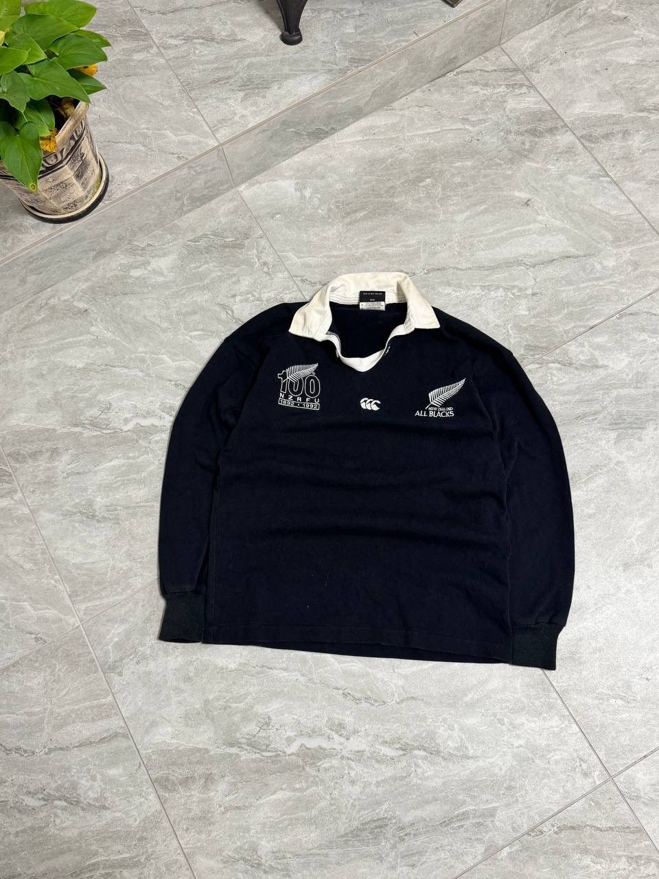 Canterbury of New Zealand New Zeland Rugby 1992 Shirt Jersey Long Sleeve Canterbury S Size US S / EU 44-46 / 1 - 1 Thumbnail