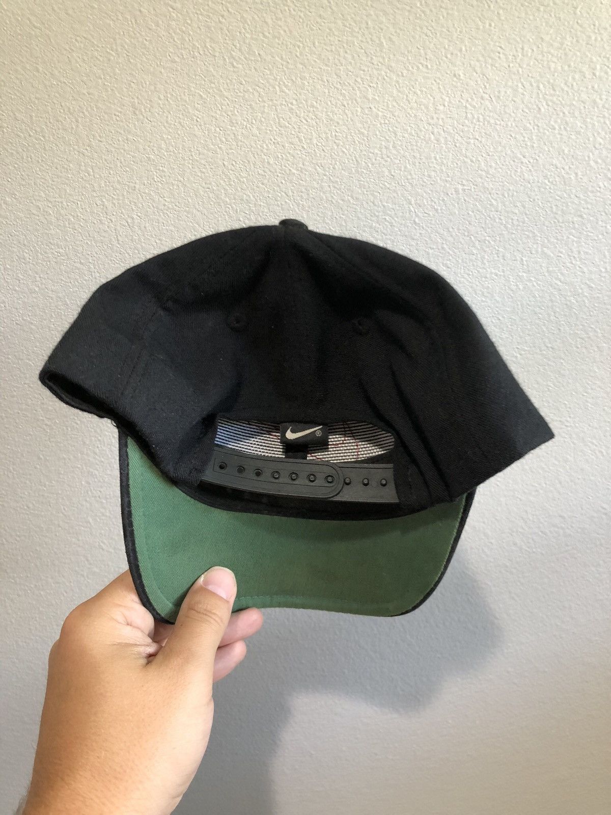 Nike Vtg 90s Nike Jewel Swoosh Snapback Size ONE SIZE - 6 Thumbnail