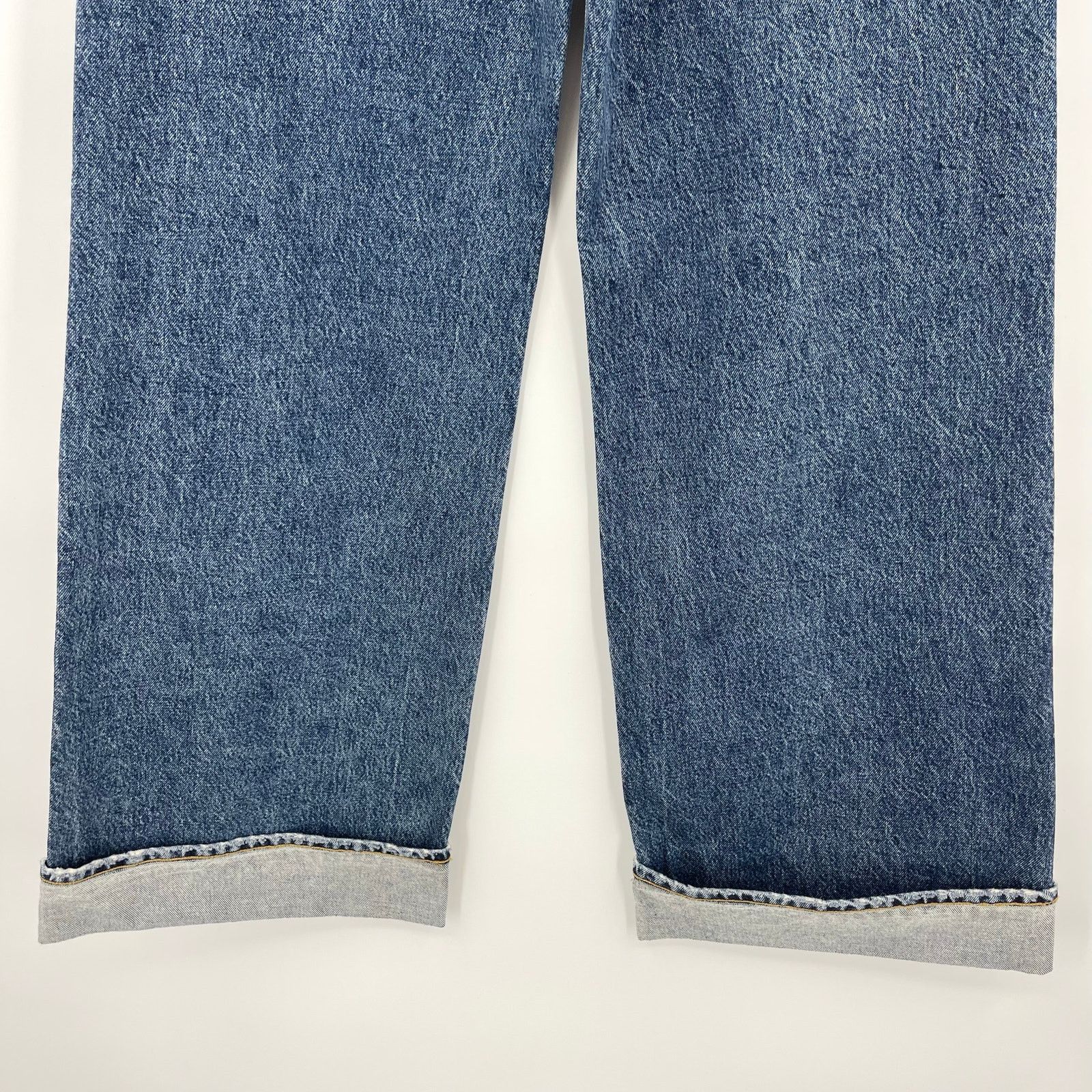 Agolde AGOLDE | NWT Dame High Rise Wide Leg Cuffed Jeans Control 26 Size 26" / US 2 / IT 38 - 11 Thumbnail