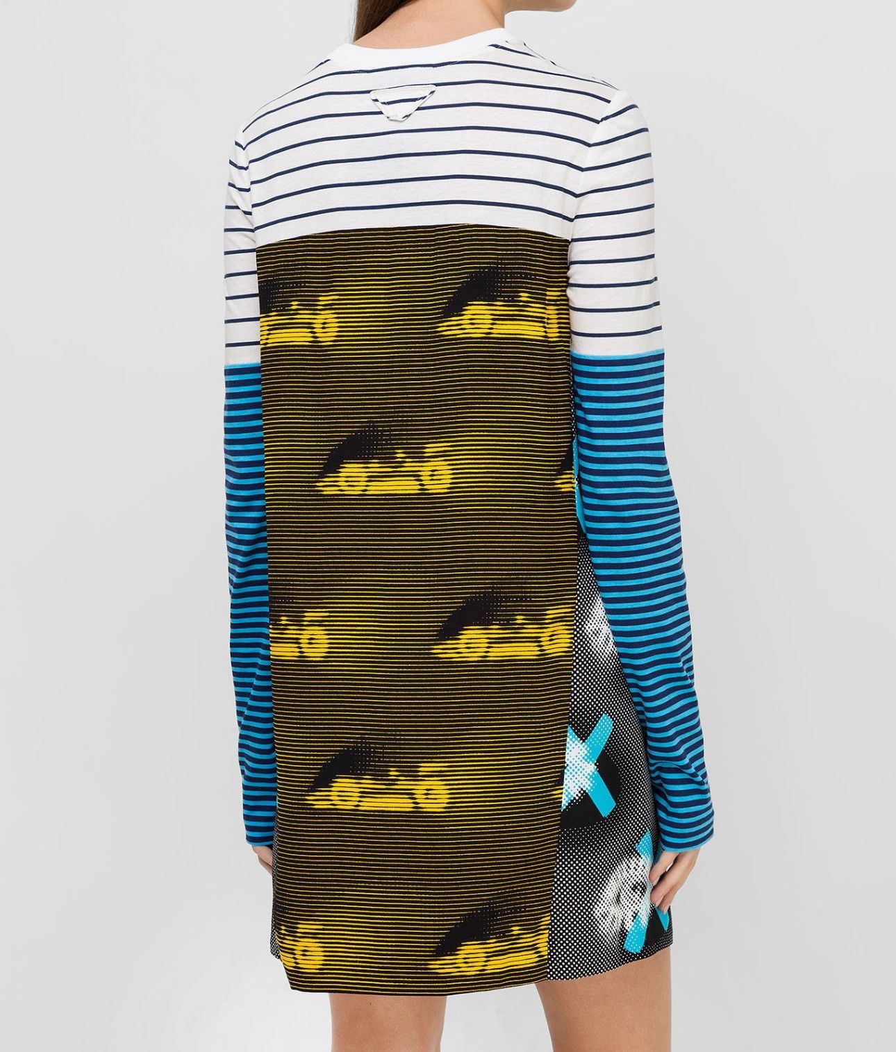 Prada Prada Printed Multicolored Dress Size XS / US 0-2 / IT 36-38 - 4 Thumbnail