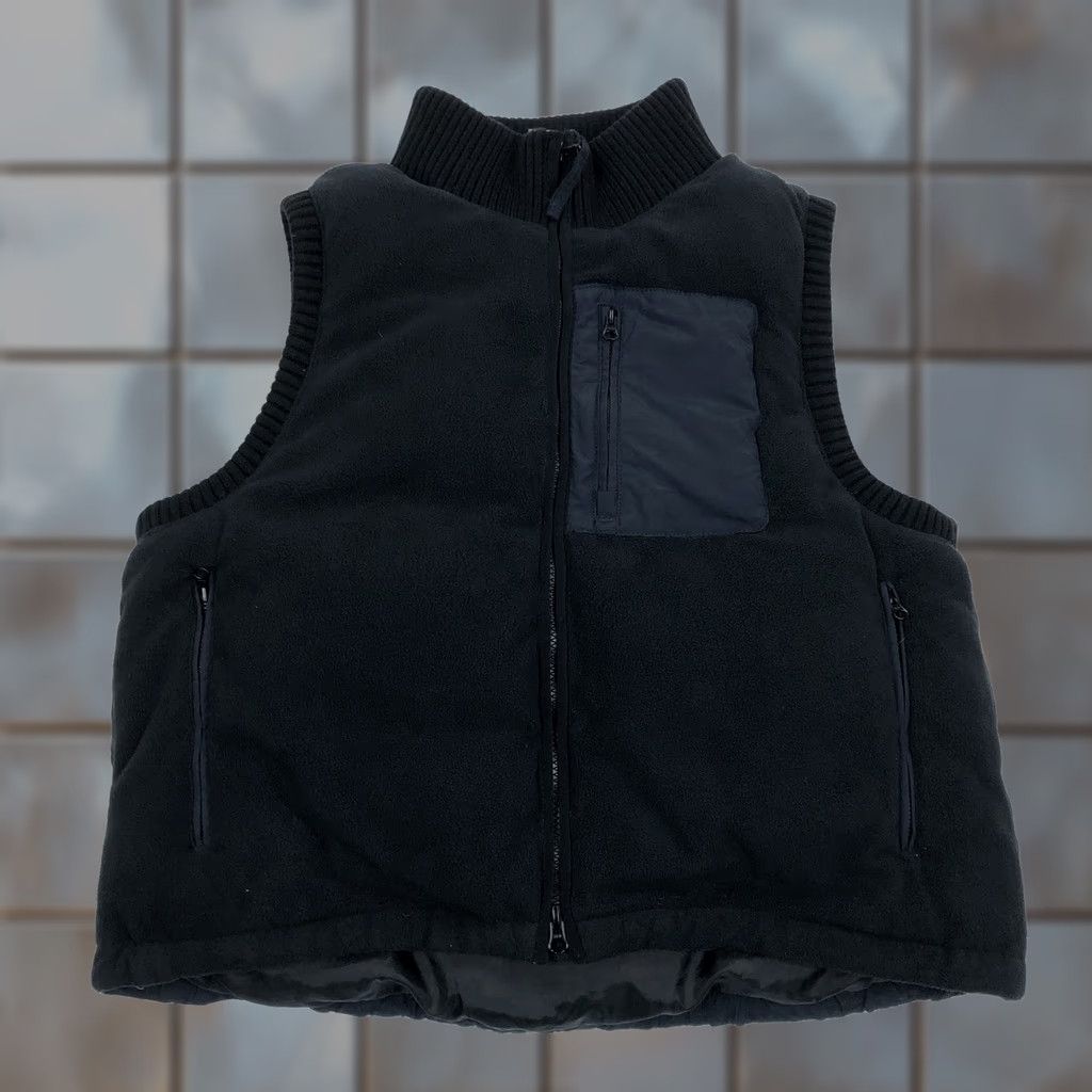Sweaty Betty Sweaty Betty Black Puffer Vest Full Zip Fleece Vest Women L Casual Activewear Size L / US 10 / IT 46 - 1 Thumbnail