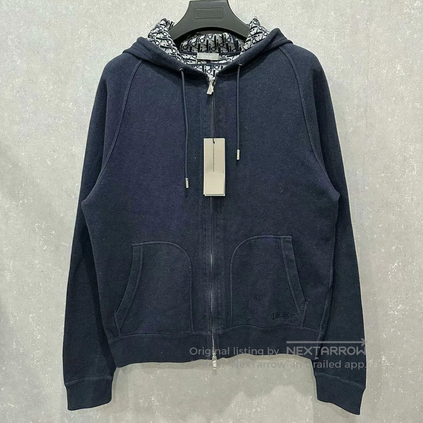 Dior dior full-print zip-up hoodie jacket. Size US S / EU 44-46 / 1 - 1 Thumbnail