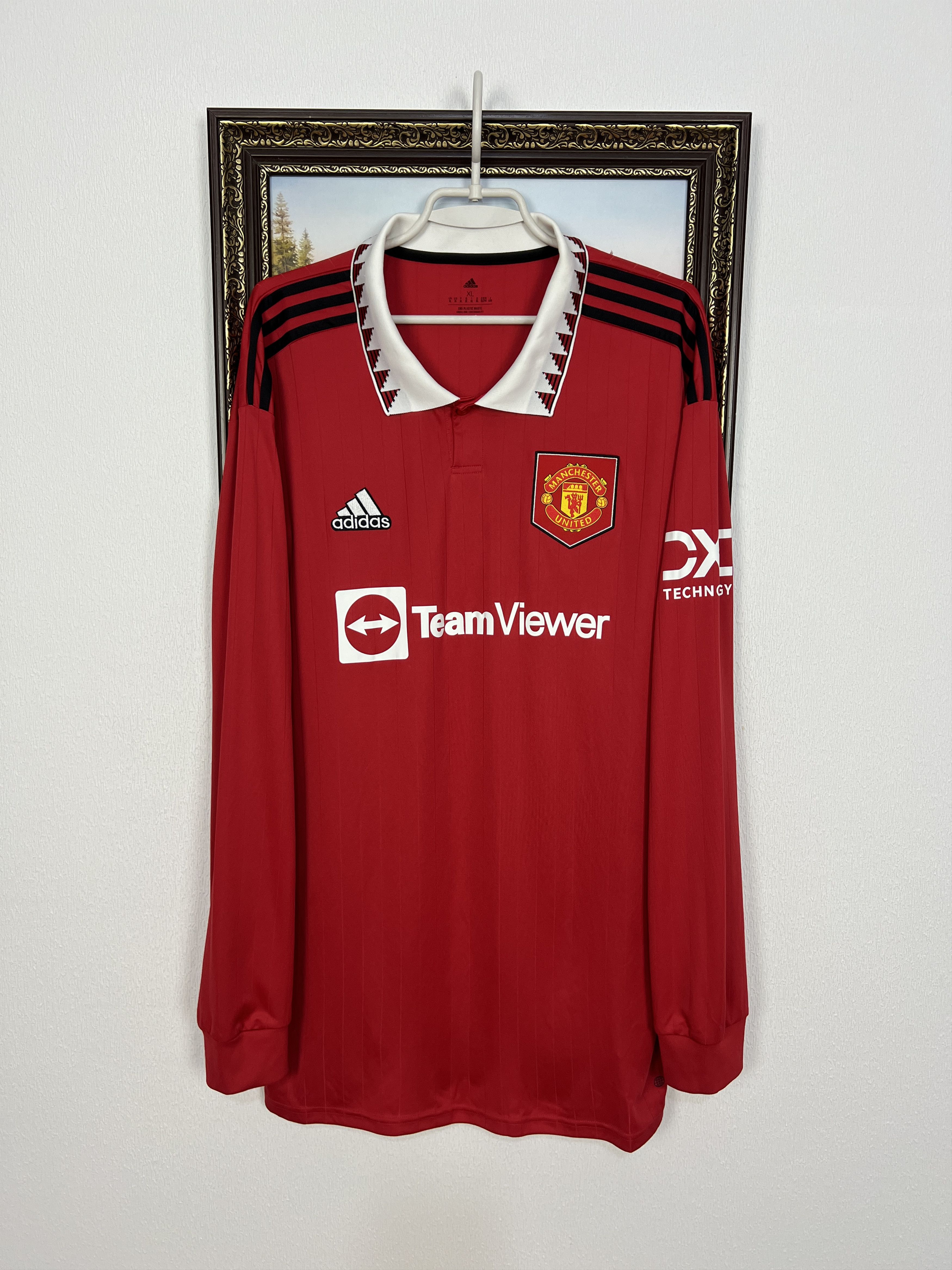 Manchester United football shirt 2022 Long Sleeve Jersey
