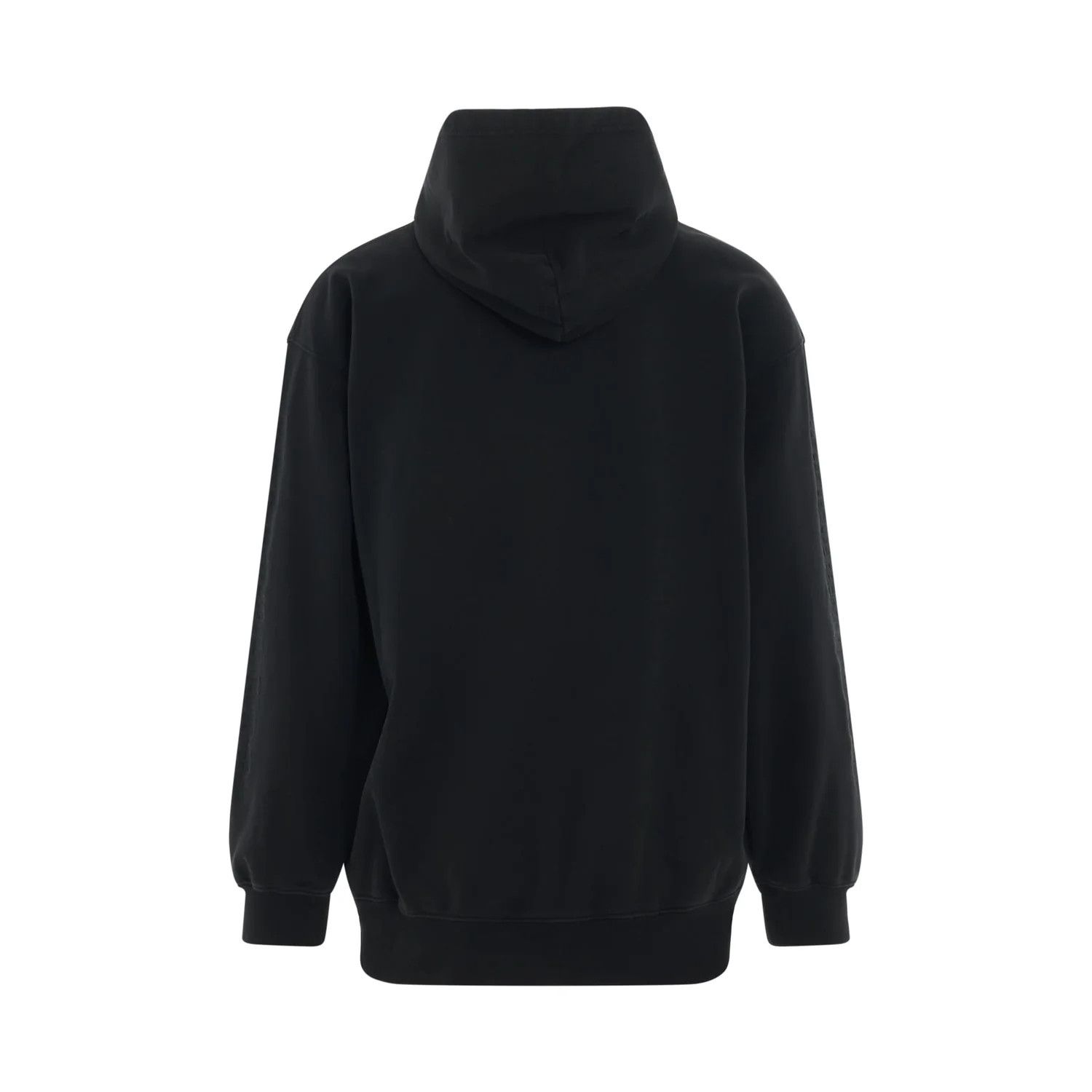 Balenciaga o1la1rc1a0425 BB Paris Icon Medium Fit Hoodie Washed Black Size US L / EU 52-54 / 3 - 4 Thumbnail