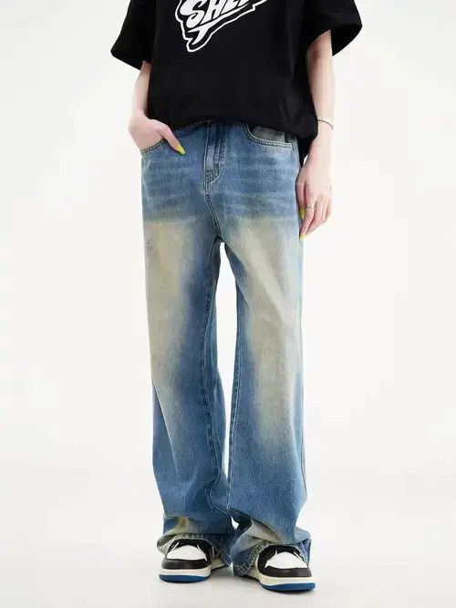 Jean fade skate distressed baggy jeans Size US 32 / EU 48 - 1 Thumbnail