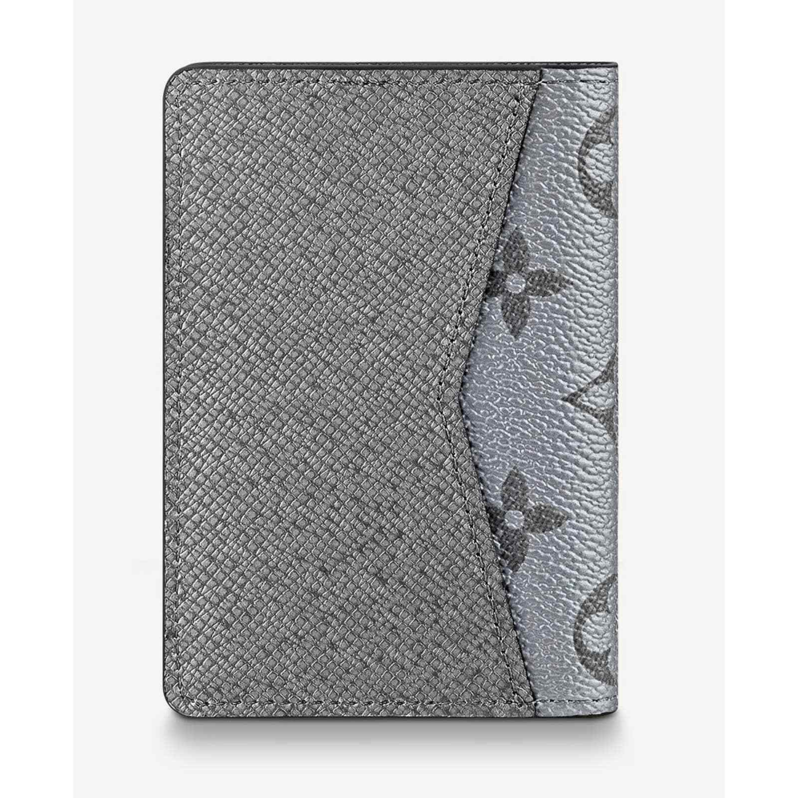 Louis Vuitton Louis Vuitton Silver Monogram Logo Pocket Organizer Wallet Size ONE SIZE - 7 Thumbnail