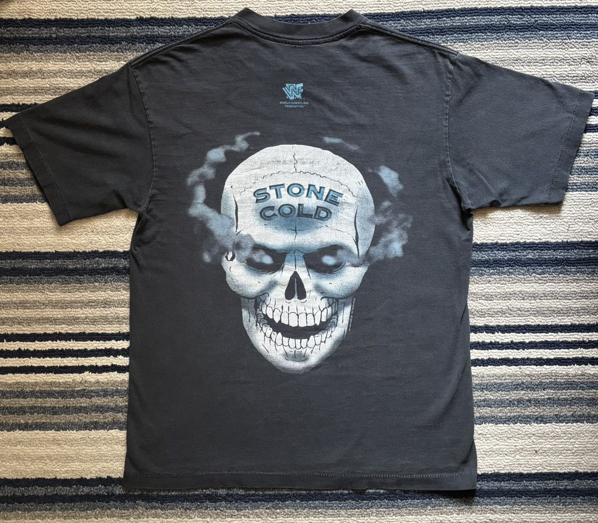 Other Vintage Stone Cold 3:16 WWF Skull Tee 90s Size M Size US M / EU 48-50 / 2 - 9 Thumbnail