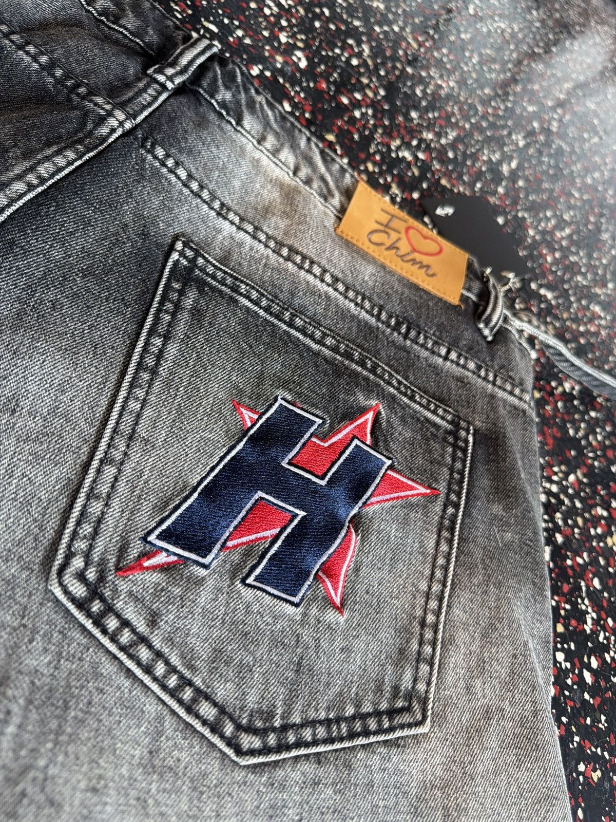HMDD HMDD Crystal Jorts Size US 33 - 3 Thumbnail