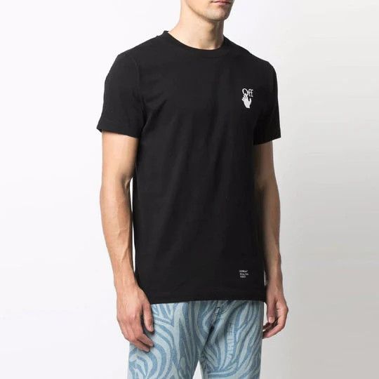 Off-White o1gr1nt1124 Carav Arrow S/S Slim T-Shirt in Black Size US XS / EU 42 / 0 - 5 Thumbnail