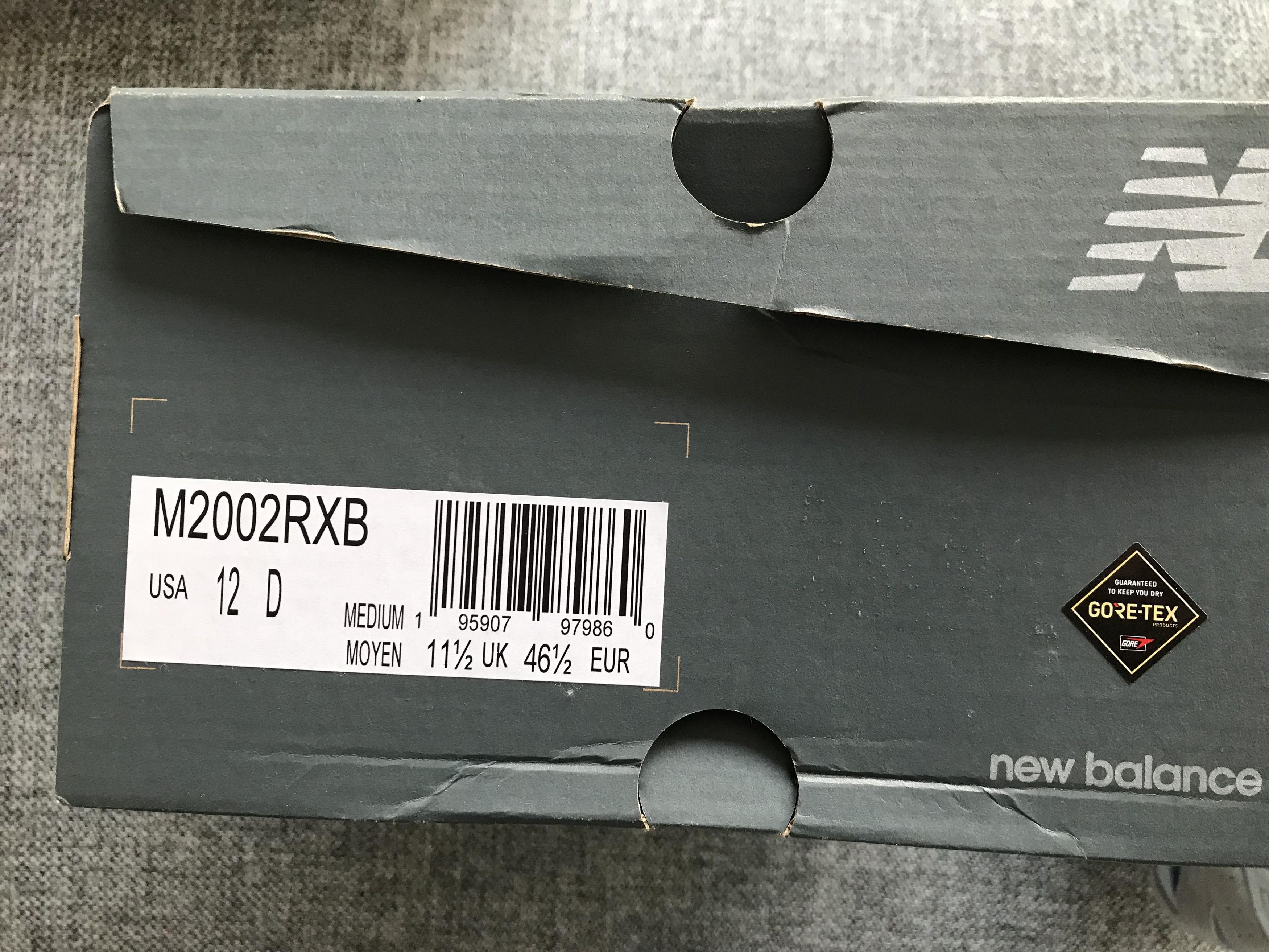 New Balance New Balance M2002RXB Gore-tex Size US 12 / EU 45 - 5 Thumbnail