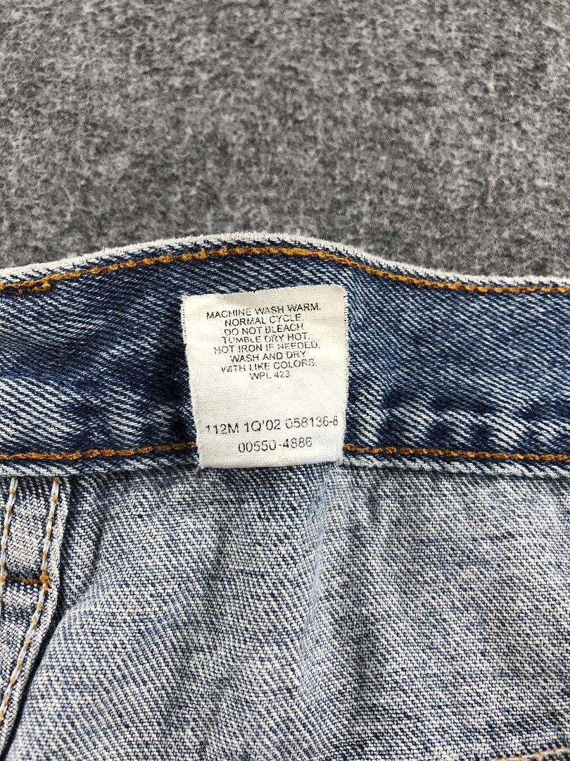 Levi's × Vintage Vintage 90s Light Wash Levis 550 Jeans-JM776 Size US 39 - 10 Thumbnail