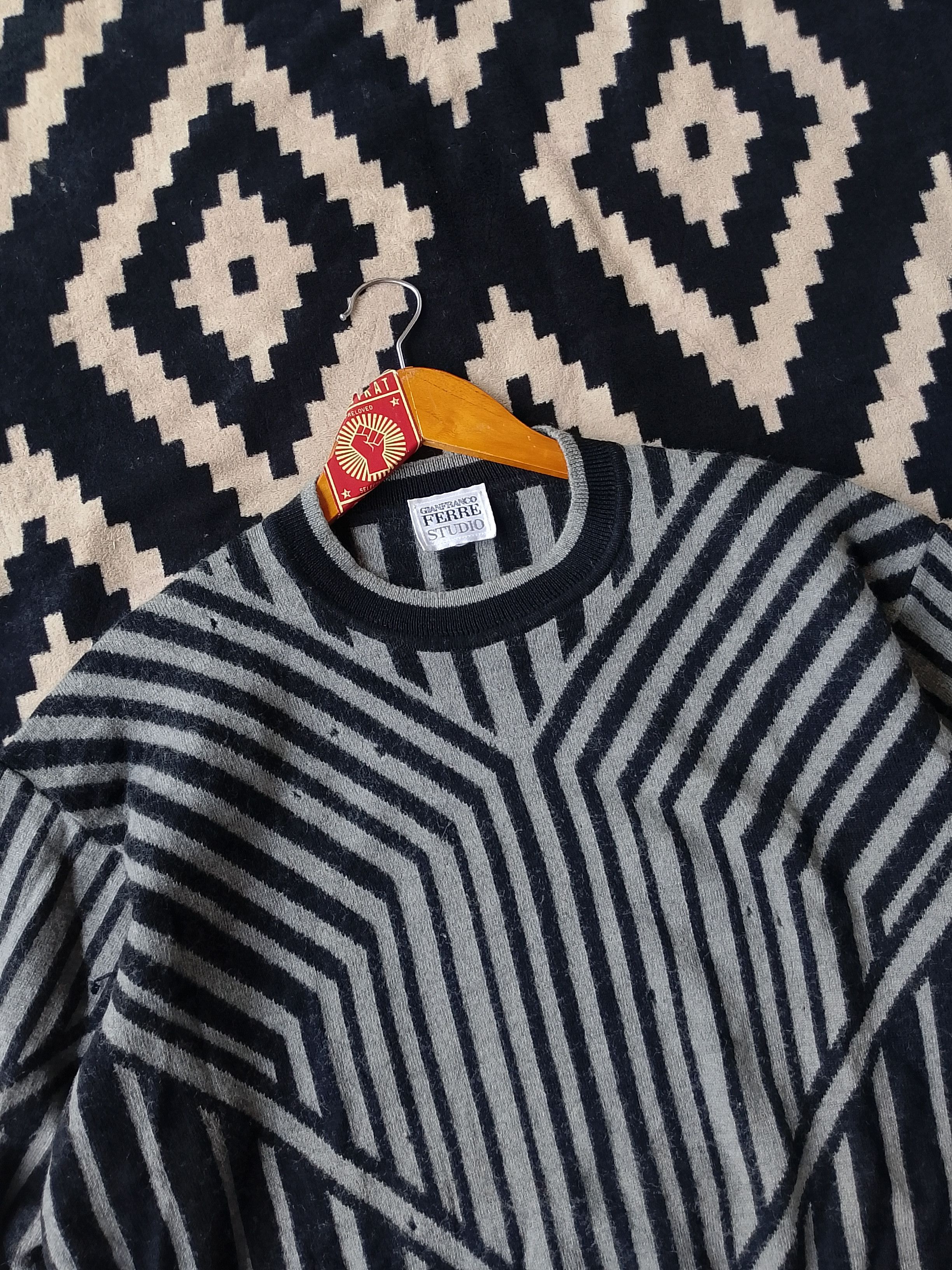 Gianfranco Ferre Vintage Knitwear by Gianfranco Ferre Studio Moscow Luxury Size US XL / EU 56 / 4 - 2 Thumbnail