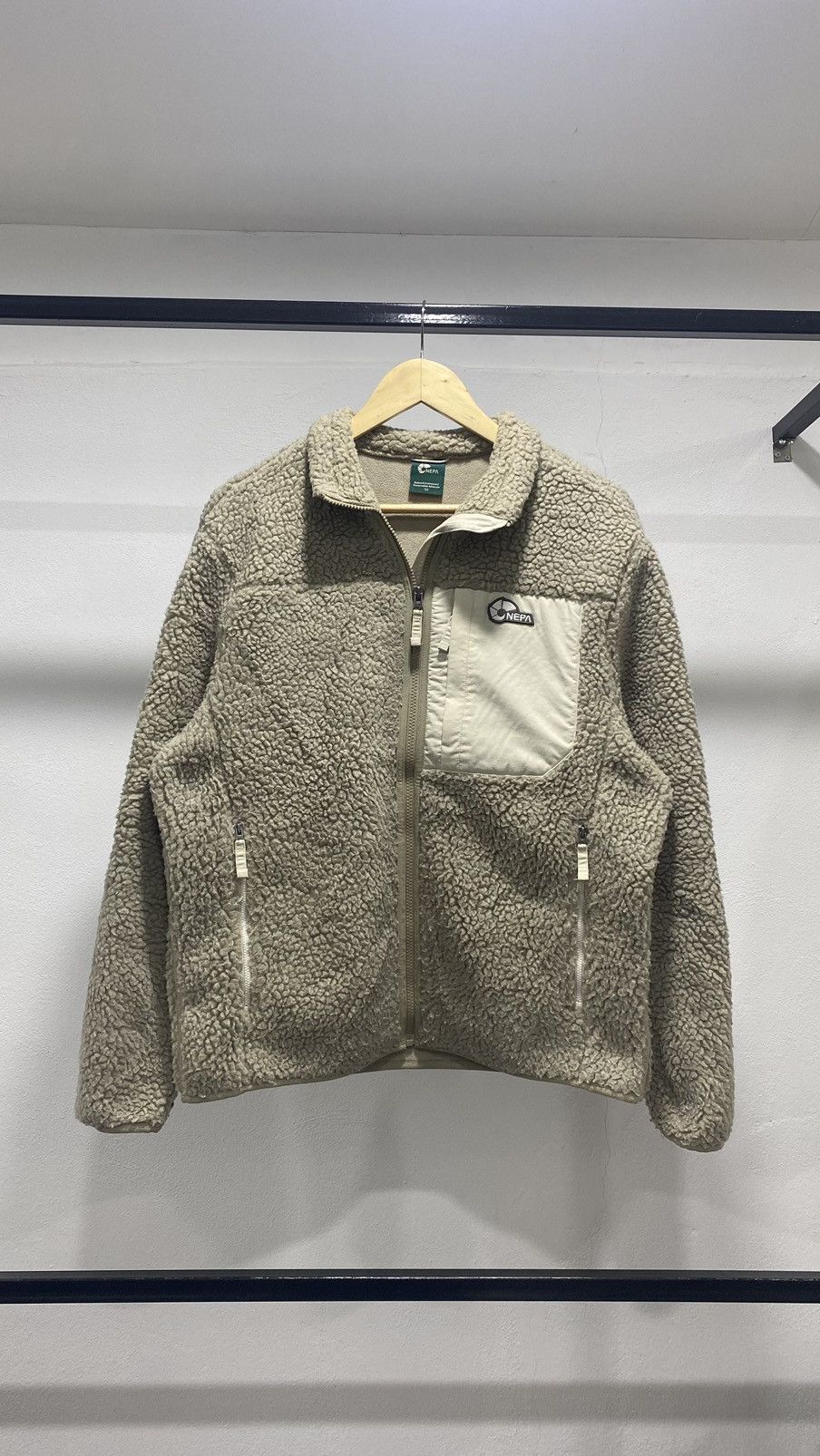 Nepa Sherpa Fleece Zip Up Jacket