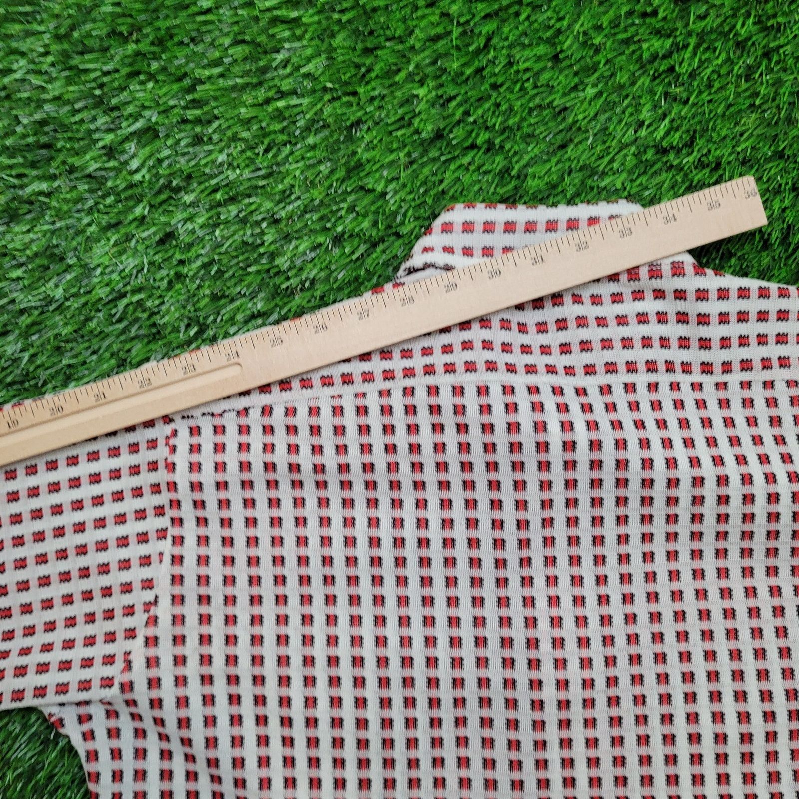 Vintage VTG 70s Campus Dagger Collar Disco Shirt M 16 Geometric Size US M / EU 48-50 / 2 - 7 Thumbnail