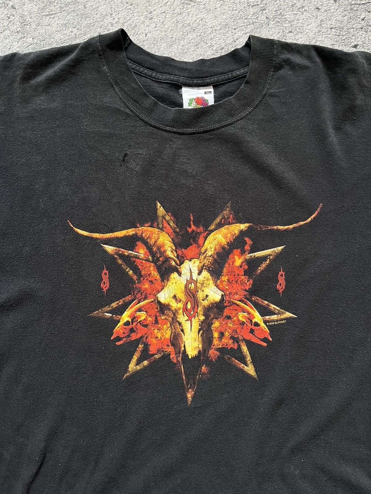 Slipknot vintage Slipknot tshirt 2002 like Korn Metallica papa roach Size US XL / EU 56 / 4 - 4 Thumbnail