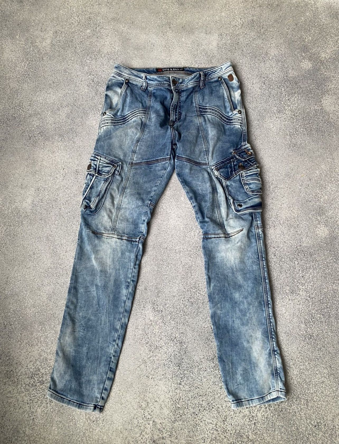 Japanese Brand × Vintage Vintage Cipo&baxx Archival Denim Japanese Style Pants Size US 34 / EU 50 - 3 Thumbnail