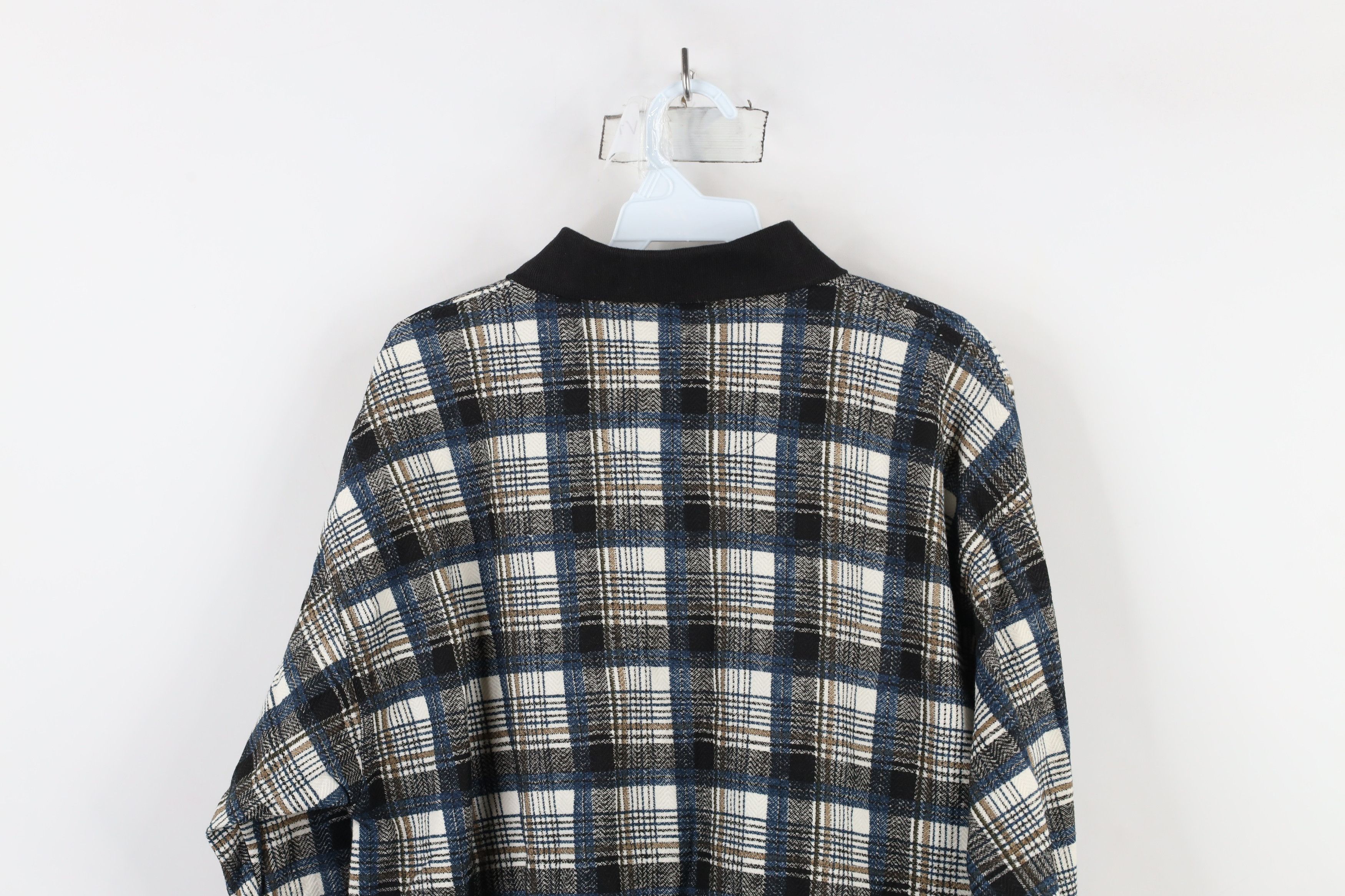 Vintage Deadstock Vintage 90s Streetwear Knit Long Sleeve Polo Size US M / EU 48-50 / 2 - 10 Thumbnail