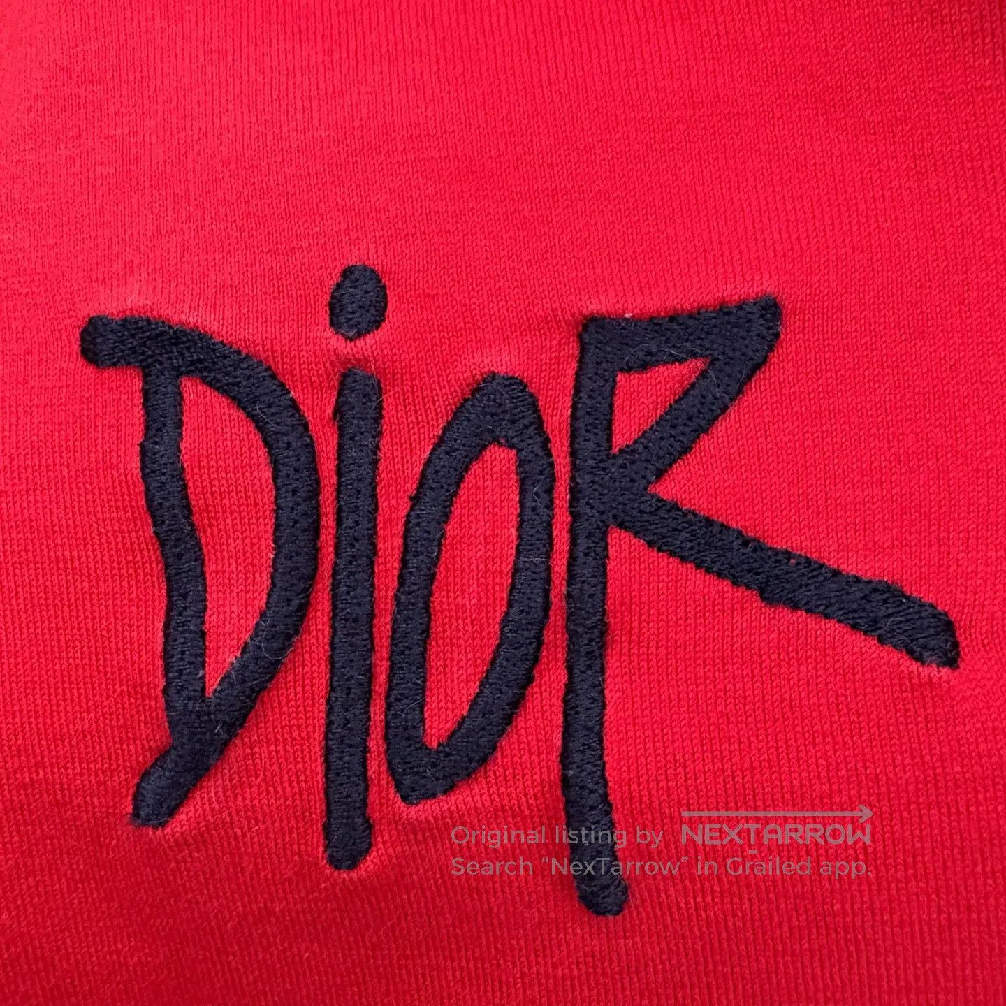 Dior Dior Black and red double-sided short-sleeved T-shirt with Size XS / US 0-2 / IT 36-38 - 7 Thumbnail