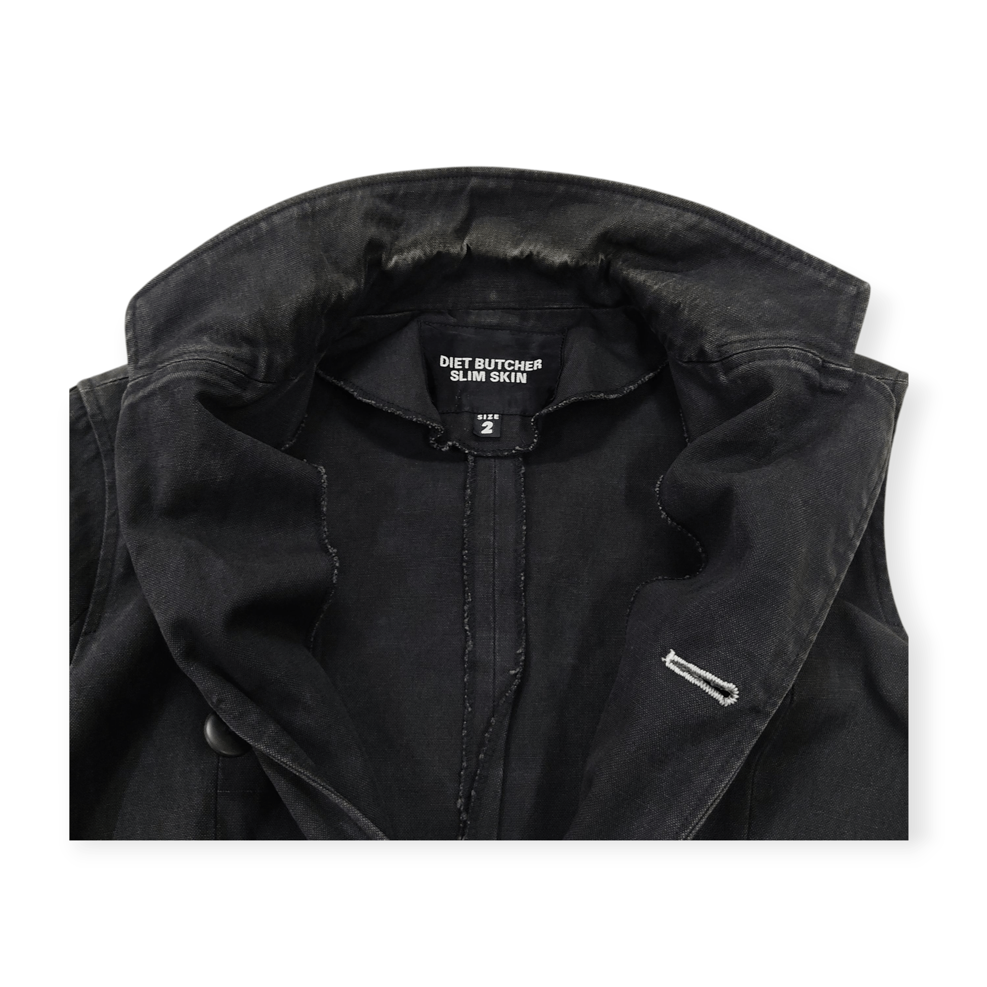 Diet Butcher Slim Skin DBSS Two-Tone Overdose 1998 Punk Blazer Jacket Size US S / EU 44-46 / 1 - 8 Thumbnail