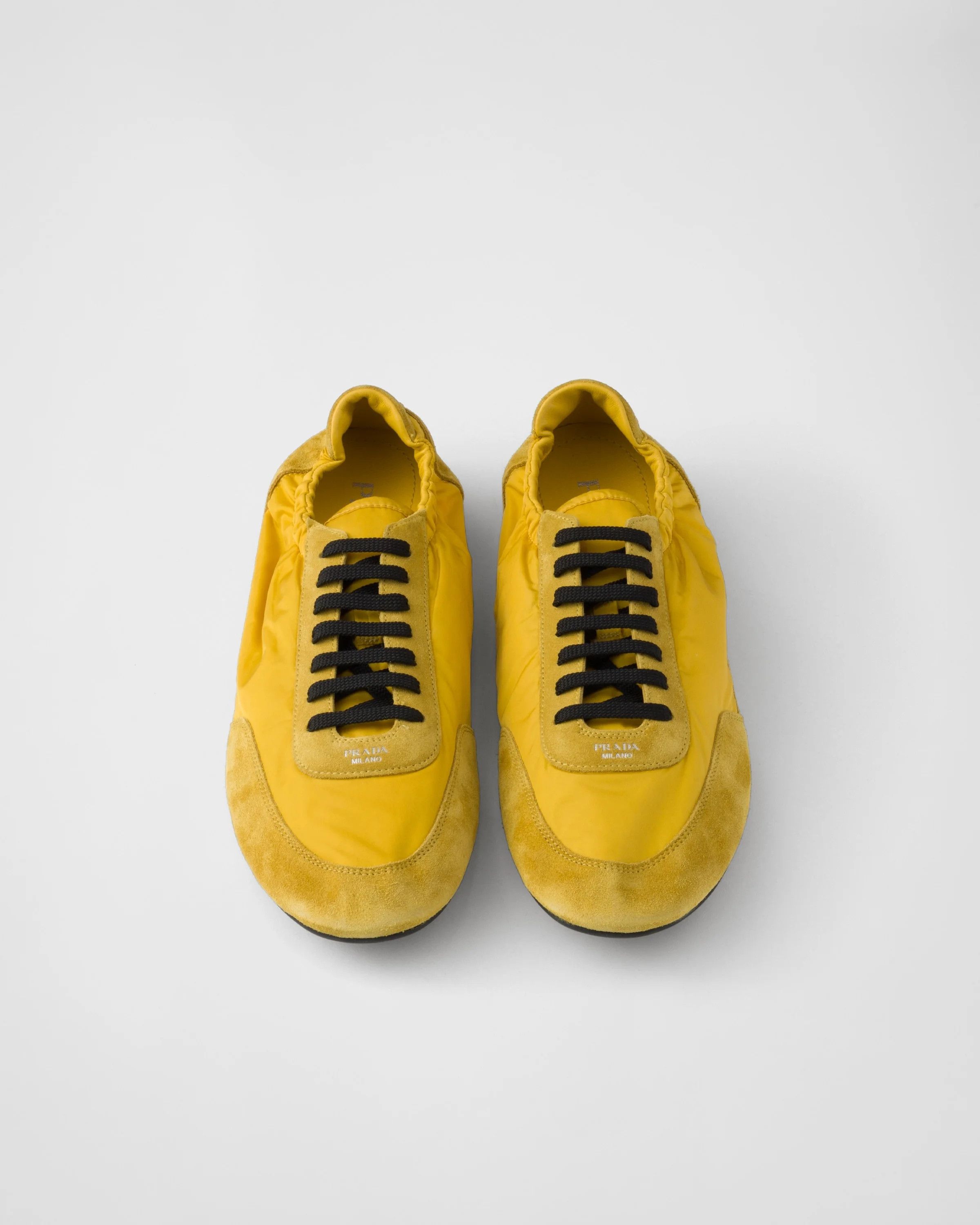 Prada o1mt1gz0226 Collapse Re-Nylon Suede Eelasticized Sneakers Size US 9 / EU 42 - 4 Thumbnail