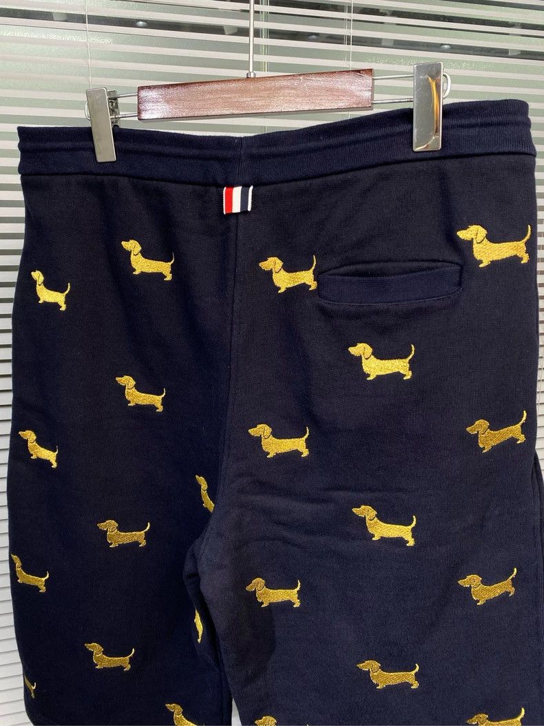 Thom Browne Thom Browne Size 4 Gold thread embroidered puppy full-print Size US 34 / EU 50 - 8 Thumbnail