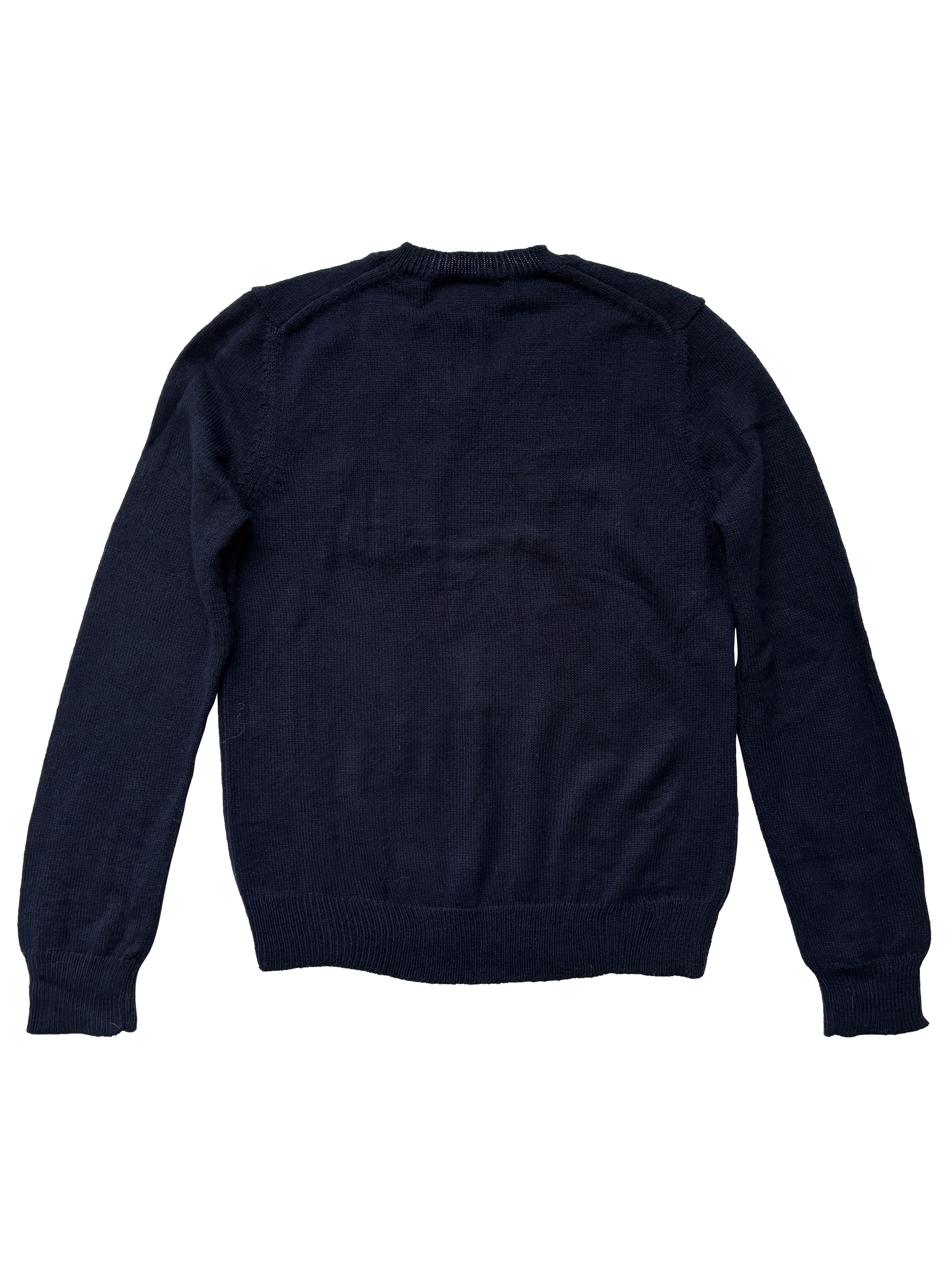 Comme des Garcons ⚡️QUICK SALE⚡️ Comme des Garcons Navy V-Neck Sweater Size US S / EU 44-46 / 1 - 2 Thumbnail