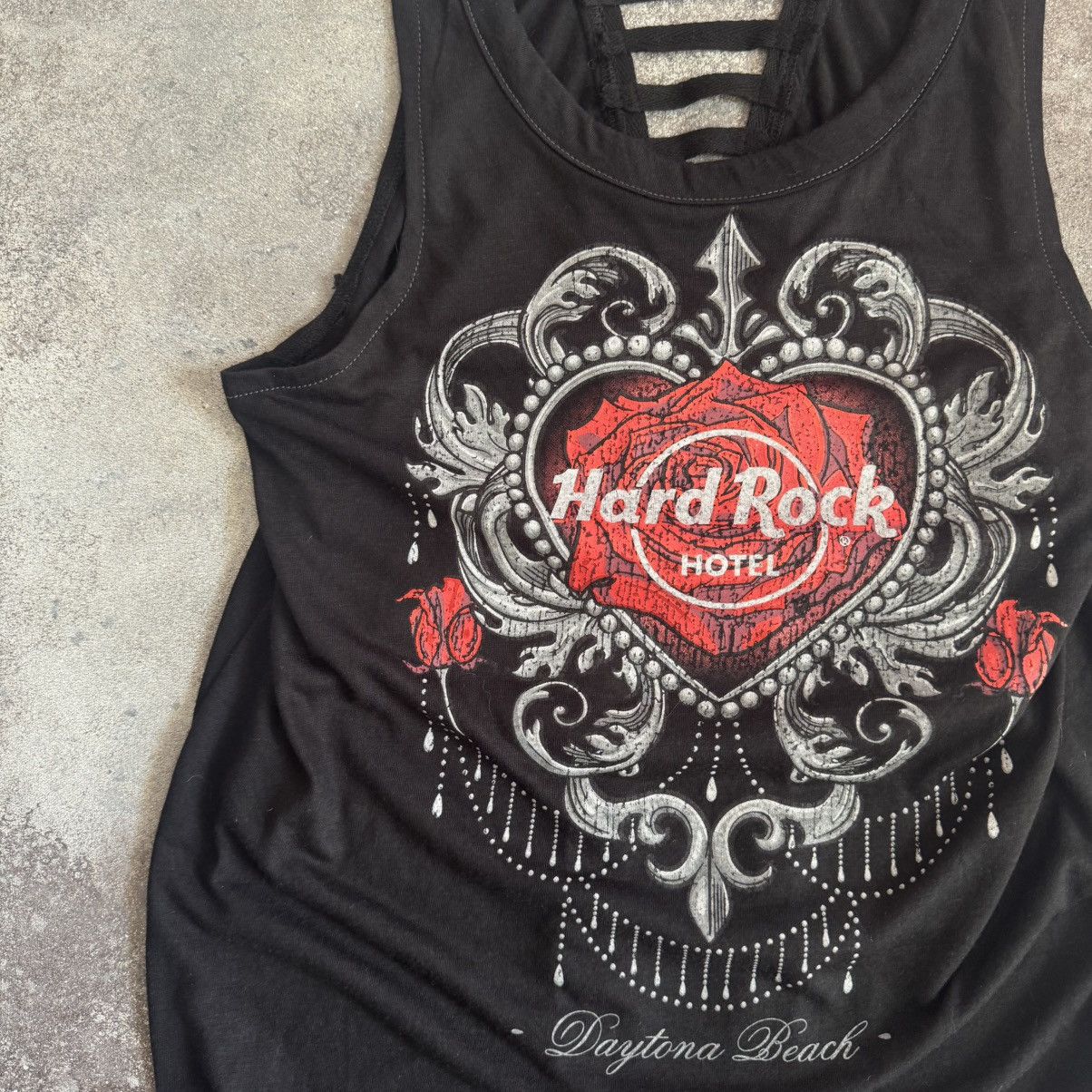 Hard Rock Cafe × Hysteric Glamour × Vintage Hard Rock Y2K Vintage Amazing Tank Top Size M / US 6-8 / IT 42-44 - 4 Thumbnail
