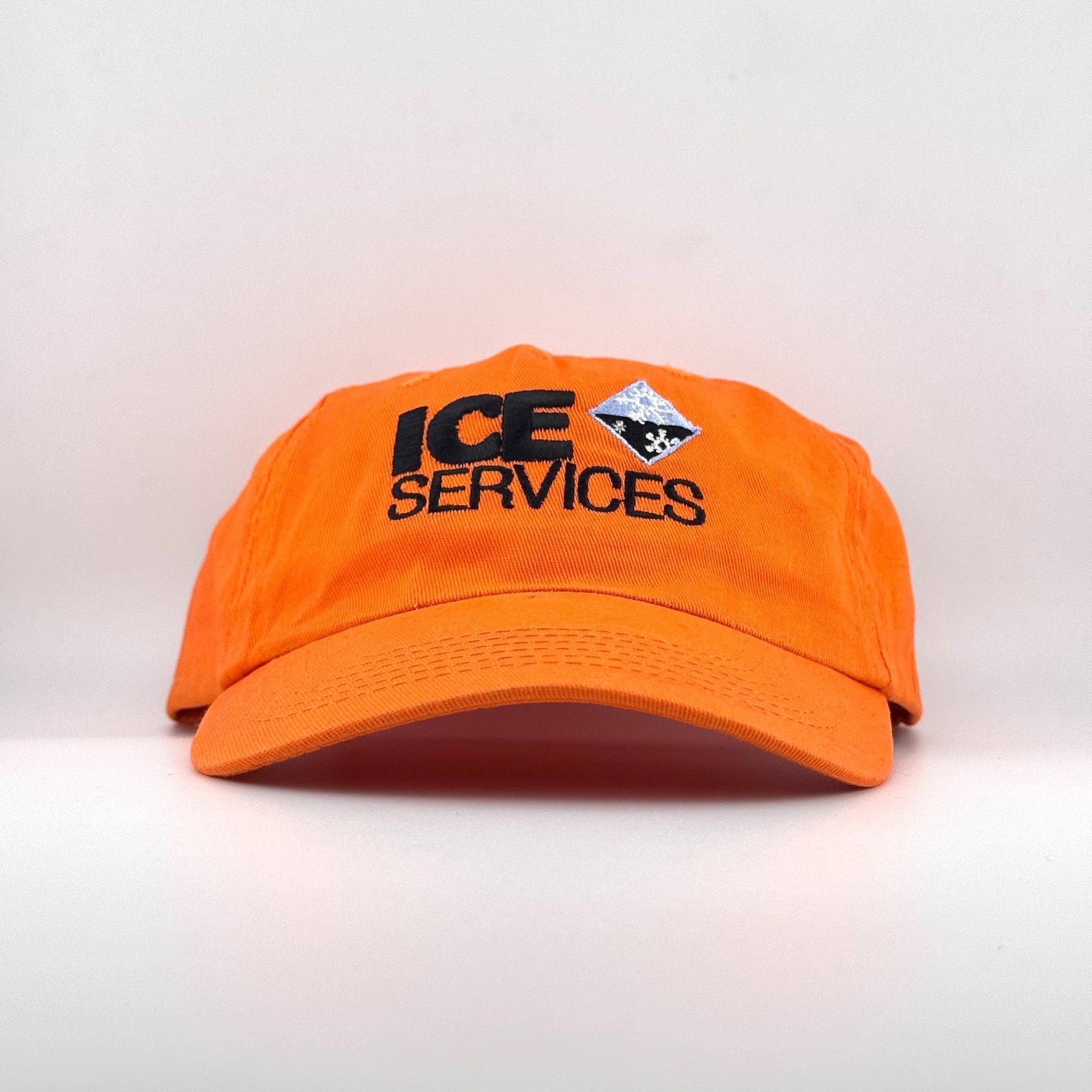 Vintage Vtg Ice Services Unstructured Cap Hat Retro Promo 90s Y2K Size ONE SIZE - 1 Thumbnail